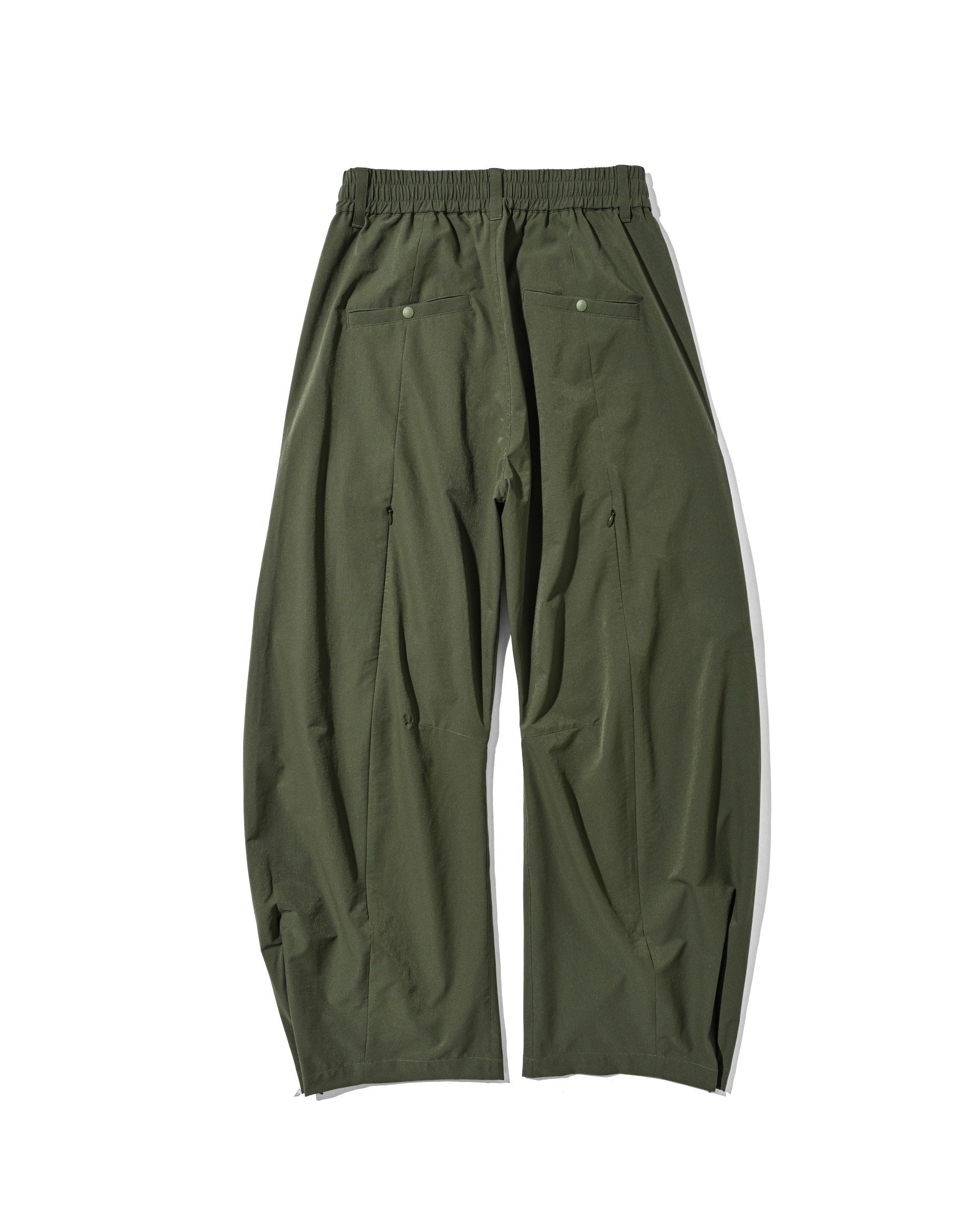 【6.3 WED 20:00- IN STOCK】COOLDOTS® CITY BARREL LEG PANTS(OLIVE)