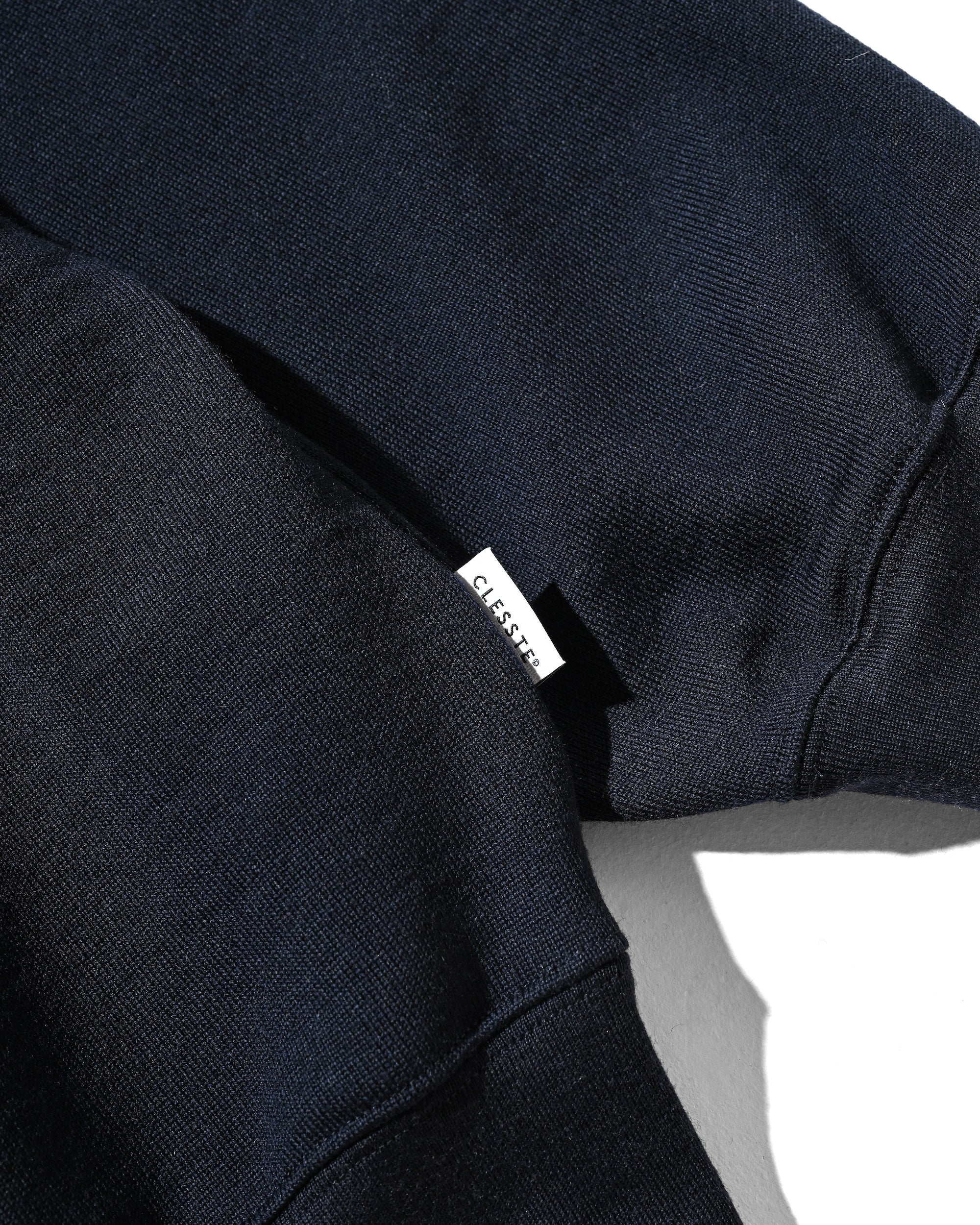 【10.29 WED 20:00- IN STOCK】WOOL SWEATSHIRT (NAVY)
