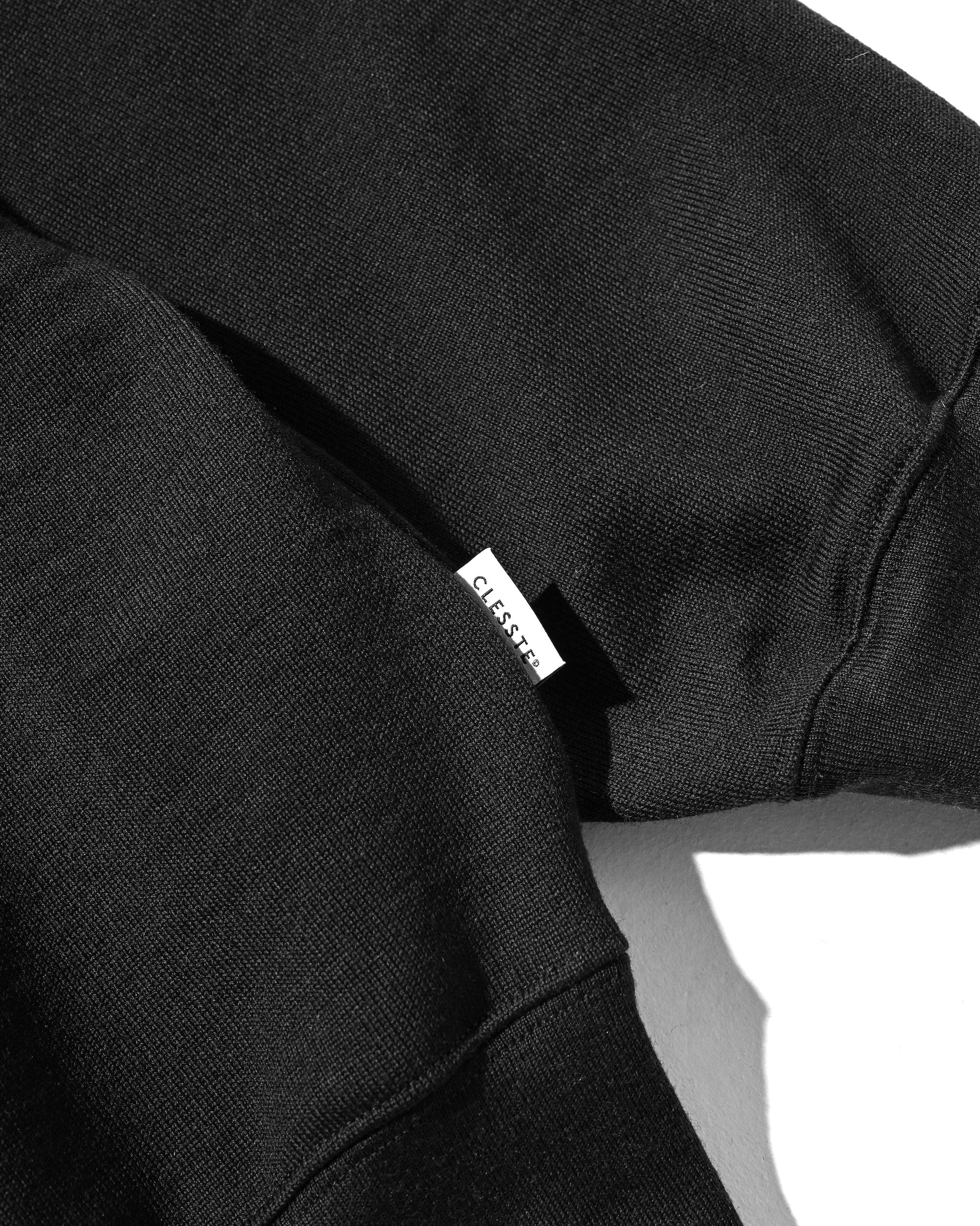 【10.29 WED 20:00- IN STOCK】WOOL SWEATSHIRT (BLACK)