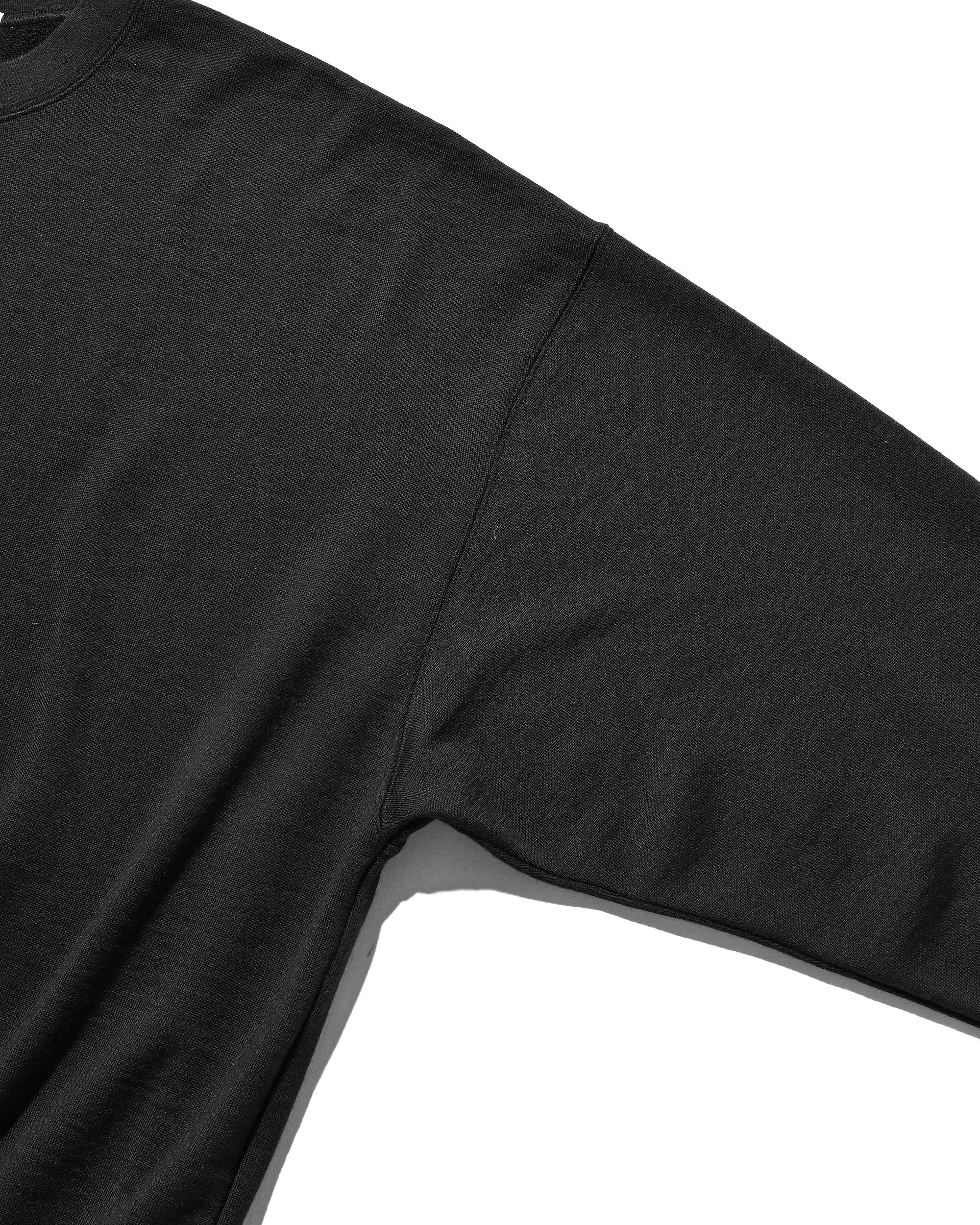 【10.29 WED 20:00- IN STOCK】WOOL SWEATSHIRT (BLACK)