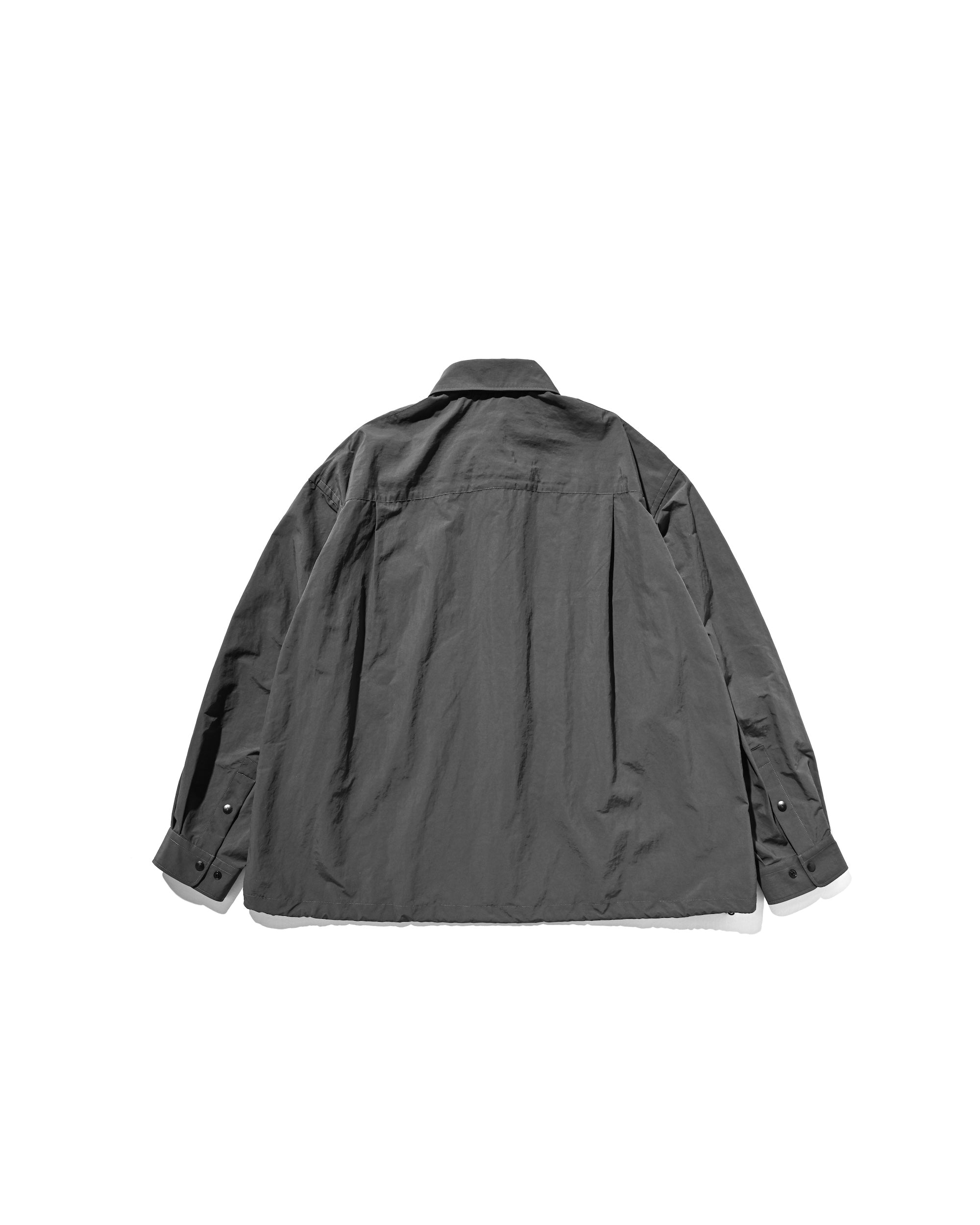 【10.25 SAT 20:00- IN STOCK】ACTIVE CITY UNIFORM L/S PULLOVER SHIRT (GRAY)