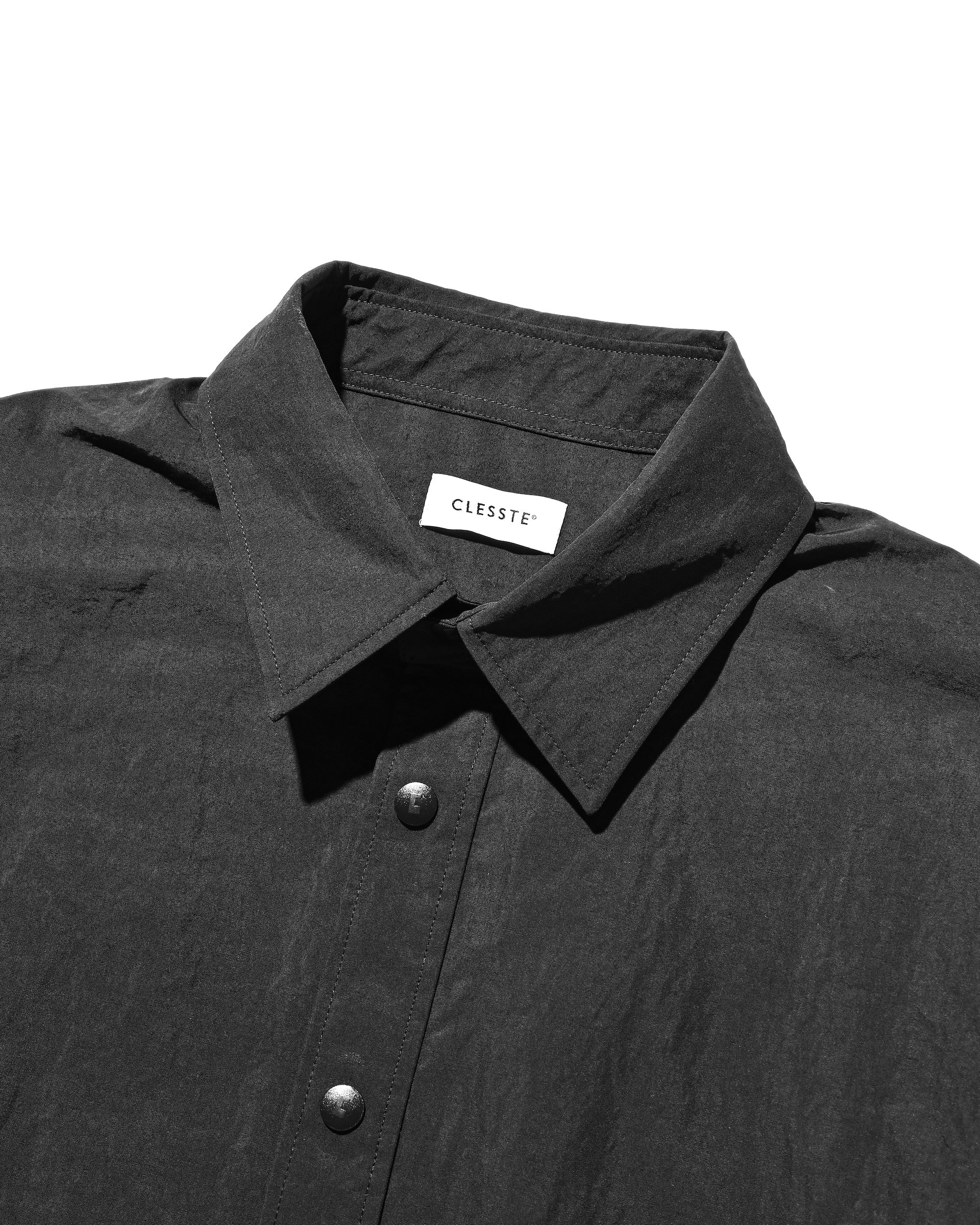 【10.25 SAT 20:00- IN STOCK】ACTIVE CITY UNIFORM L/S PULLOVER SHIRT (BLACK)