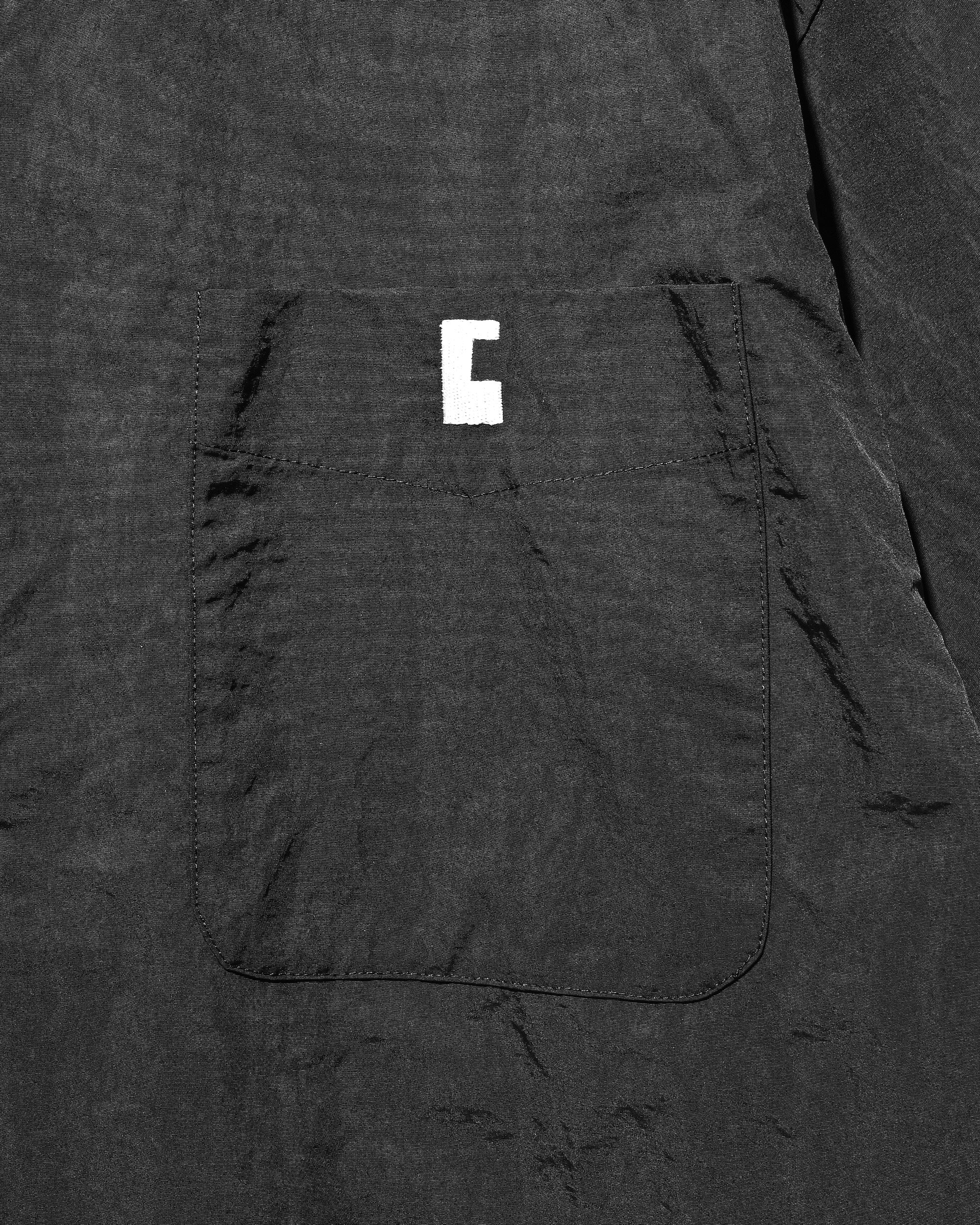 【10.25 SAT 20:00- IN STOCK】ACTIVE CITY UNIFORM L/S PULLOVER SHIRT (BLACK)