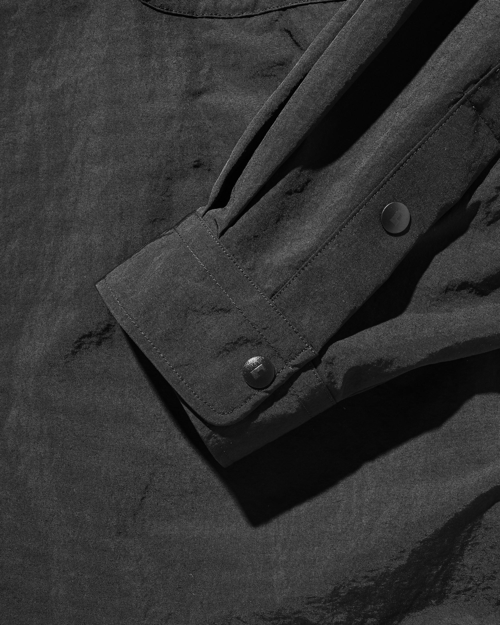 【10.25 SAT 20:00- IN STOCK】ACTIVE CITY UNIFORM L/S PULLOVER SHIRT (BLACK)