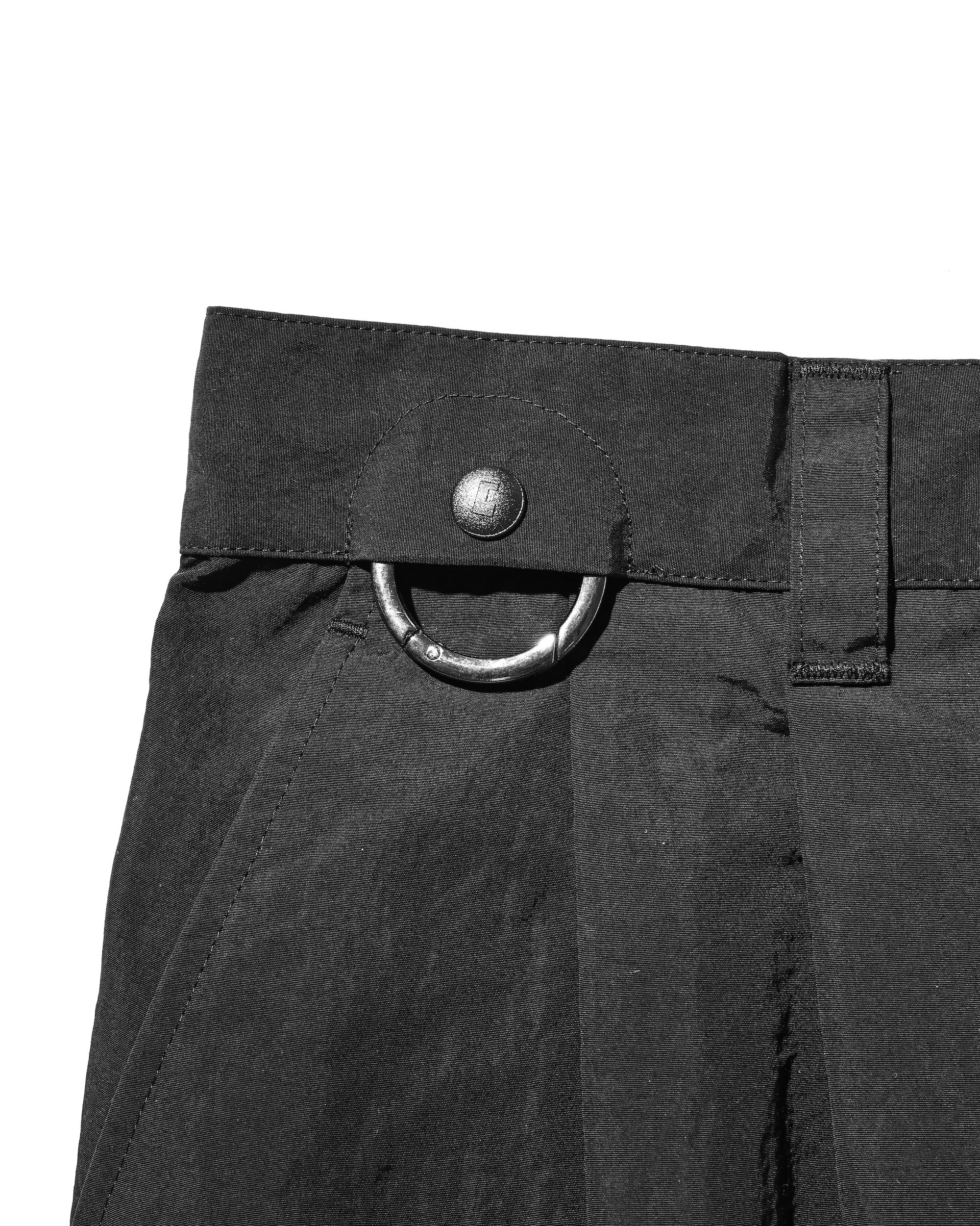 【10.25 SAT 20:00- IN STOCK】ACTIVE CITY UNIFORM WIDE TAPERED PANTS (BLACK)