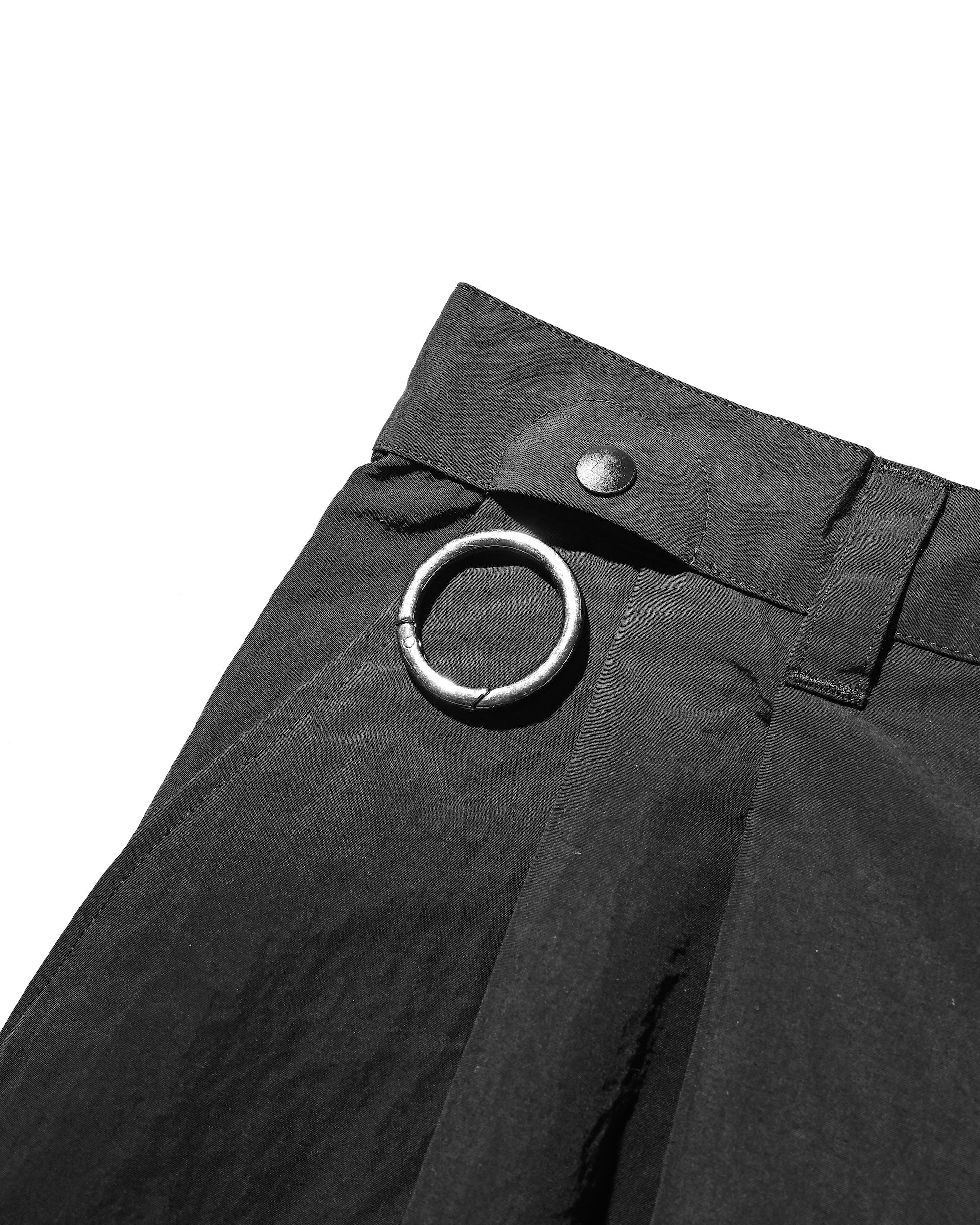 【10.25 SAT 20:00- IN STOCK】ACTIVE CITY UNIFORM WIDE TAPERED PANTS (BLACK)