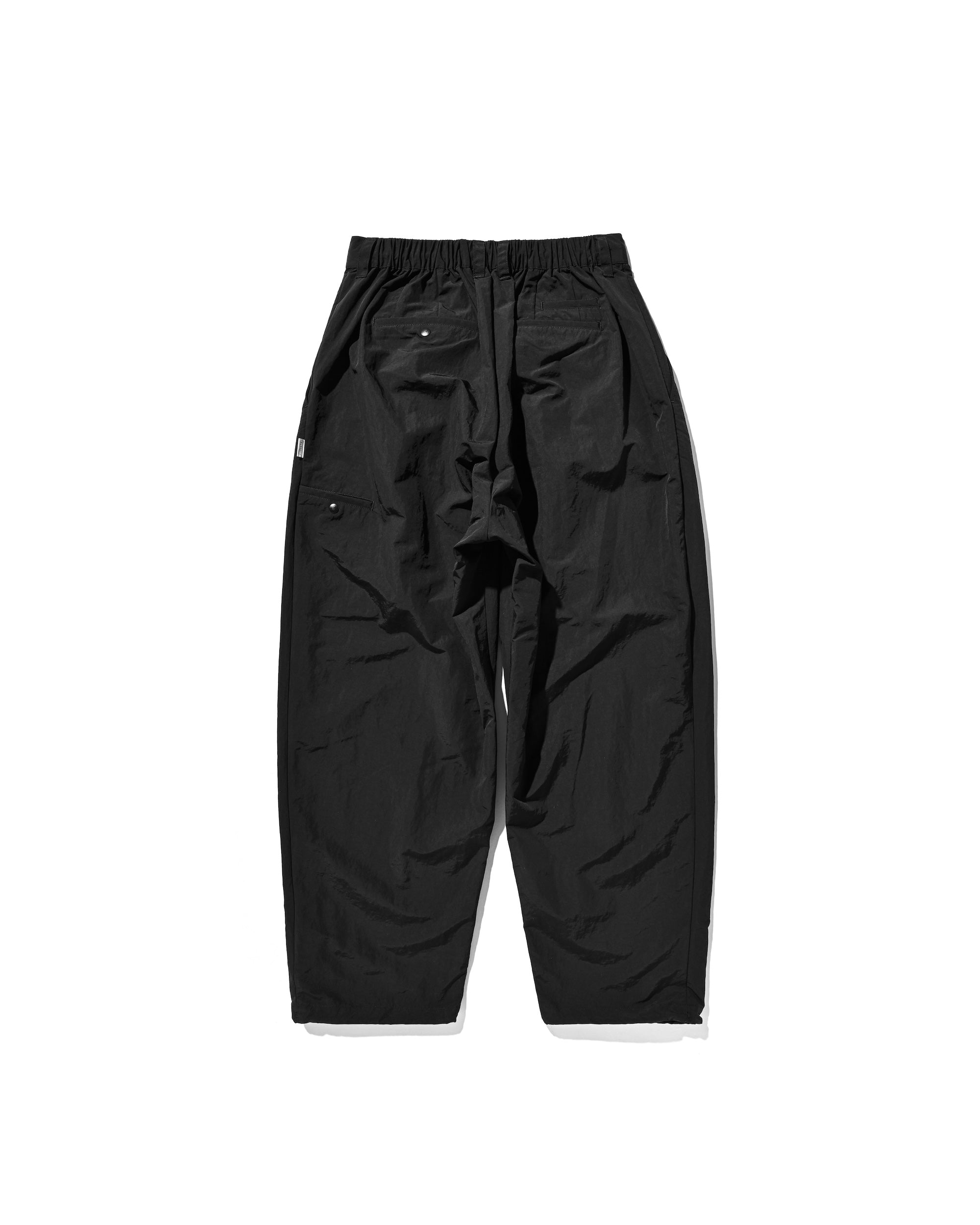 【10.25 SAT 20:00- IN STOCK】ACTIVE CITY UNIFORM WIDE TAPERED PANTS (BLACK)