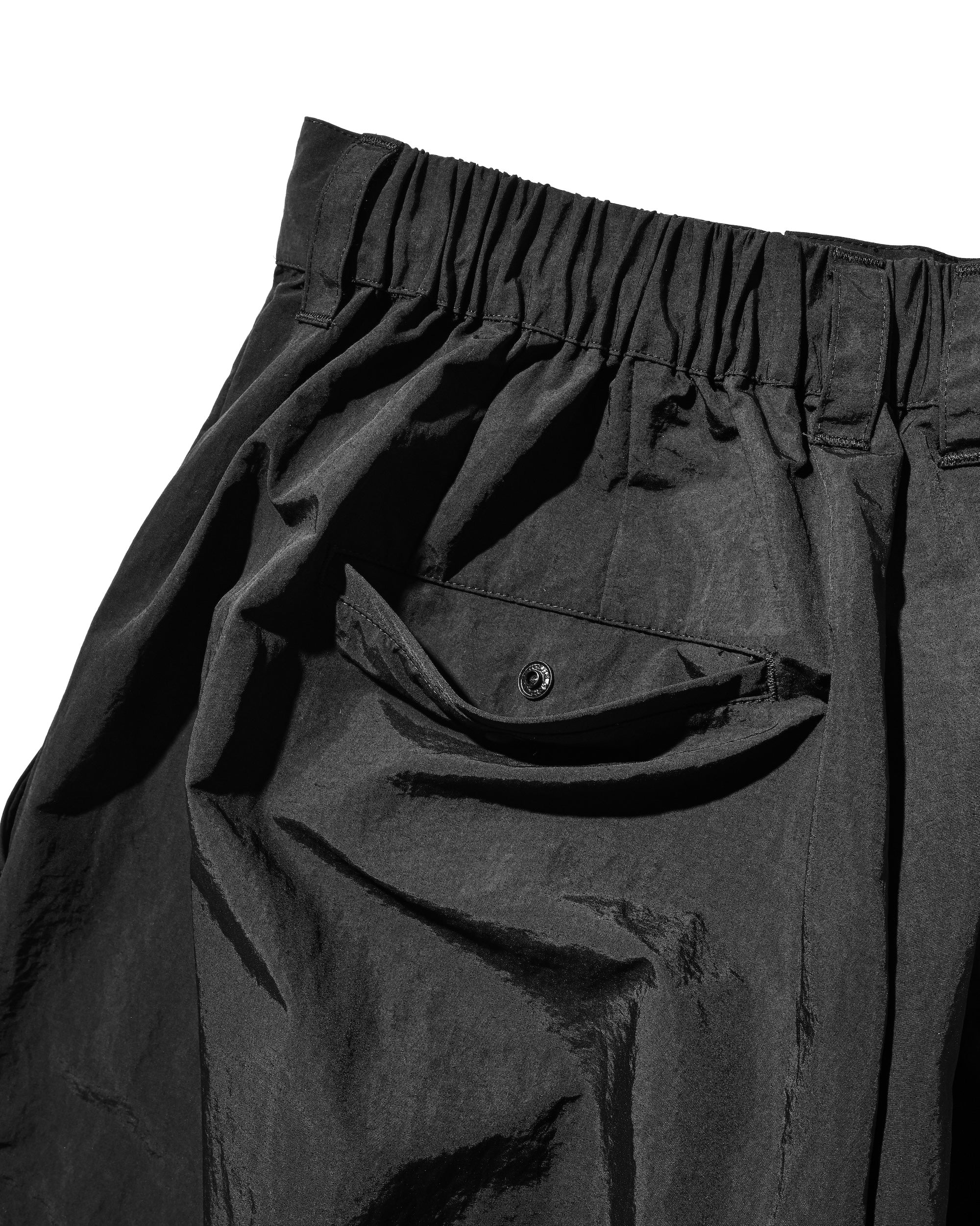 【10.25 SAT 20:00- IN STOCK】ACTIVE CITY UNIFORM WIDE TAPERED PANTS (BLACK)