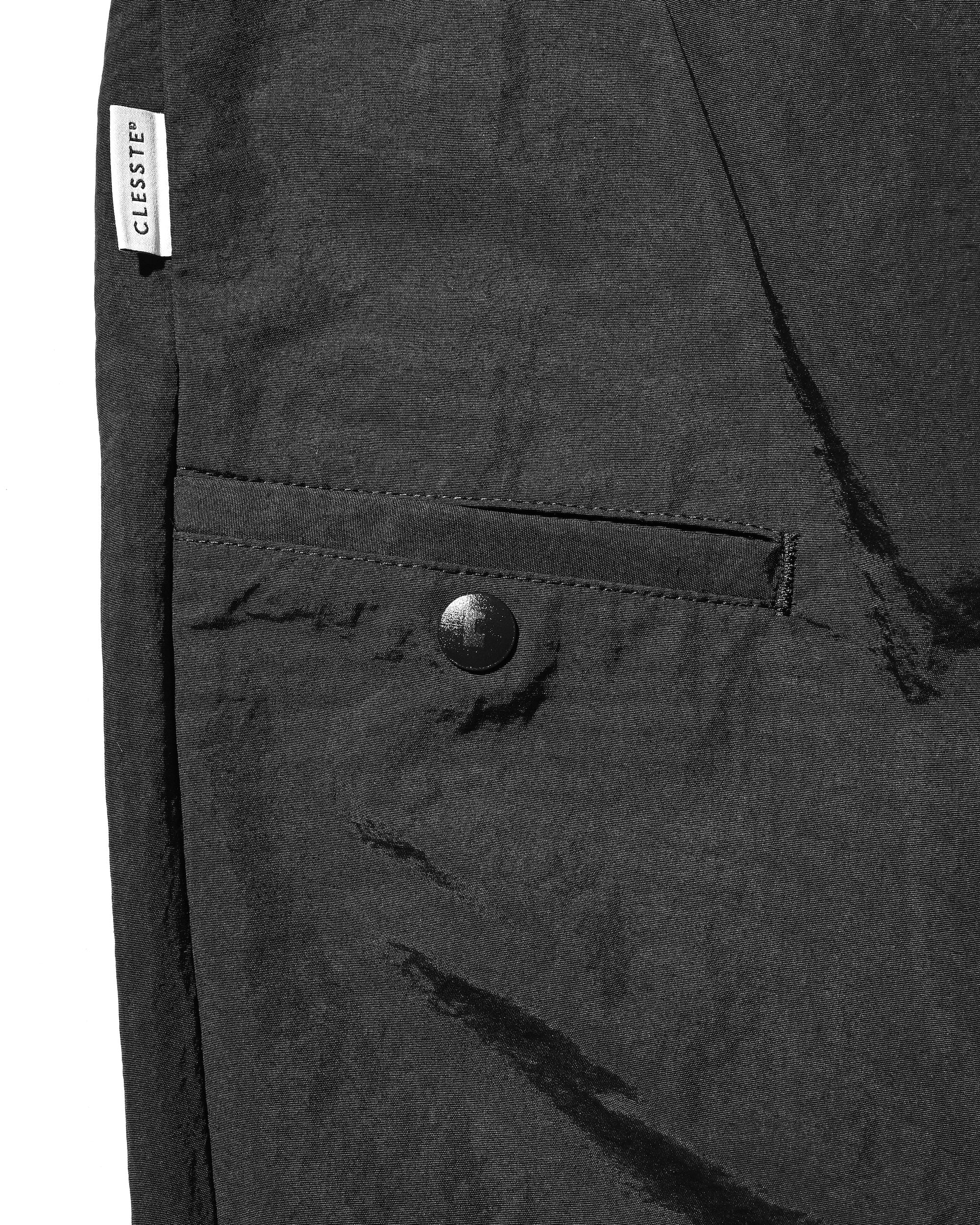 【10.25 SAT 20:00- IN STOCK】ACTIVE CITY UNIFORM WIDE TAPERED PANTS (BLACK)