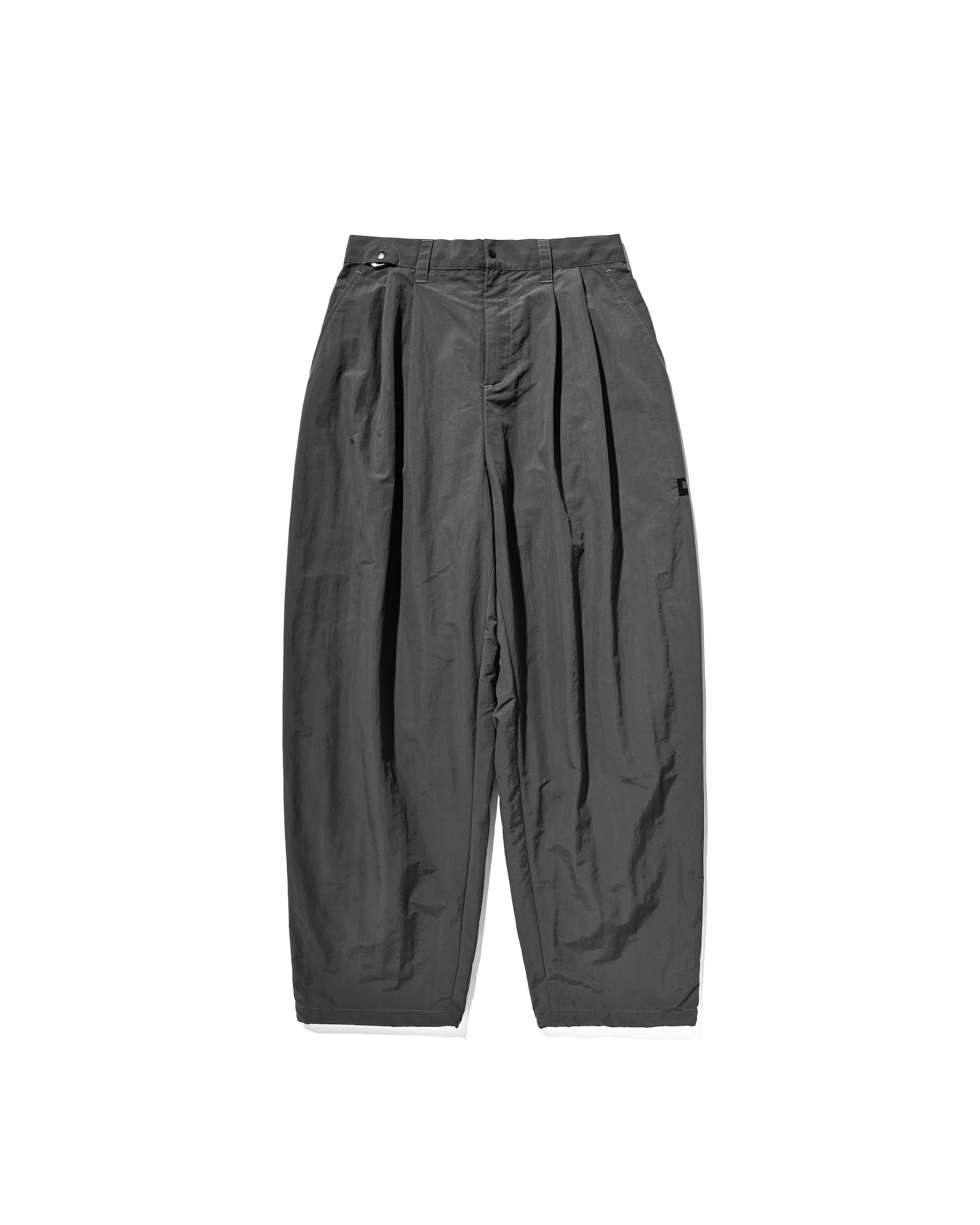【10.25 SAT 20:00- IN STOCK】ACTIVE CITY UNIFORM WIDE TAPERED PANTS (GRAY)