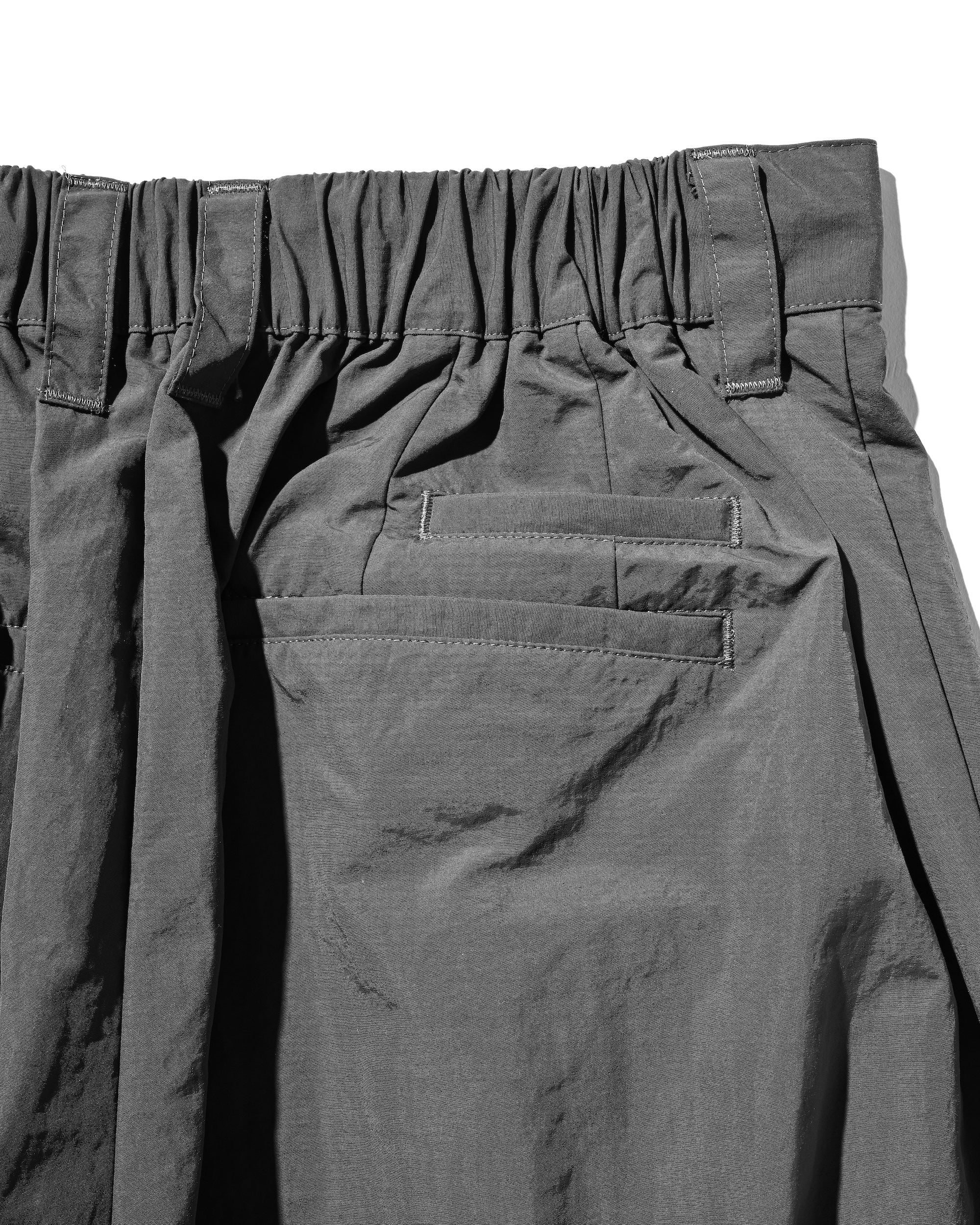 【10.25 SAT 20:00- IN STOCK】ACTIVE CITY UNIFORM WIDE TAPERED PANTS (GRAY)