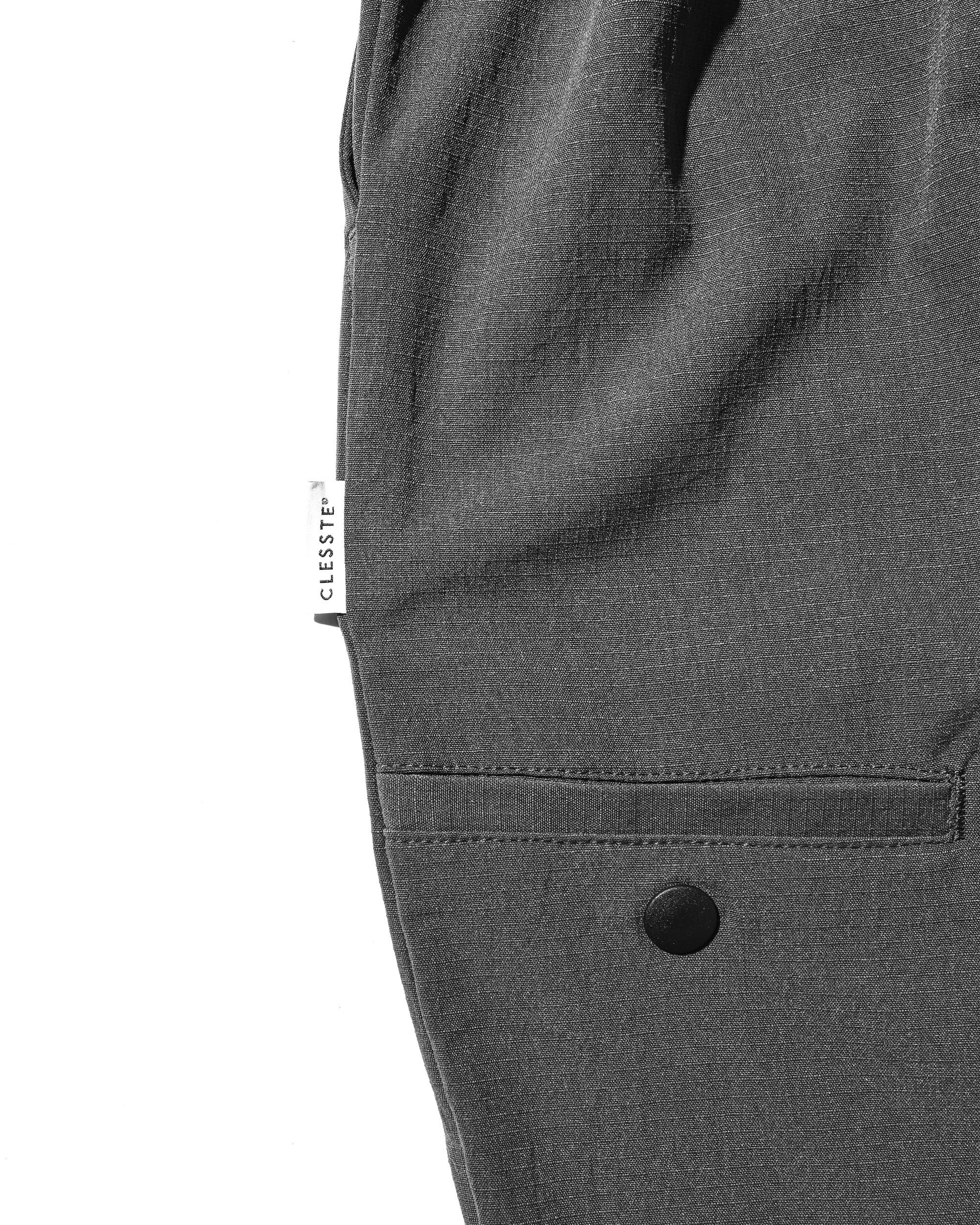 CITY UNIFORM WIDE TAPERED PANTS (CHARCOAL)