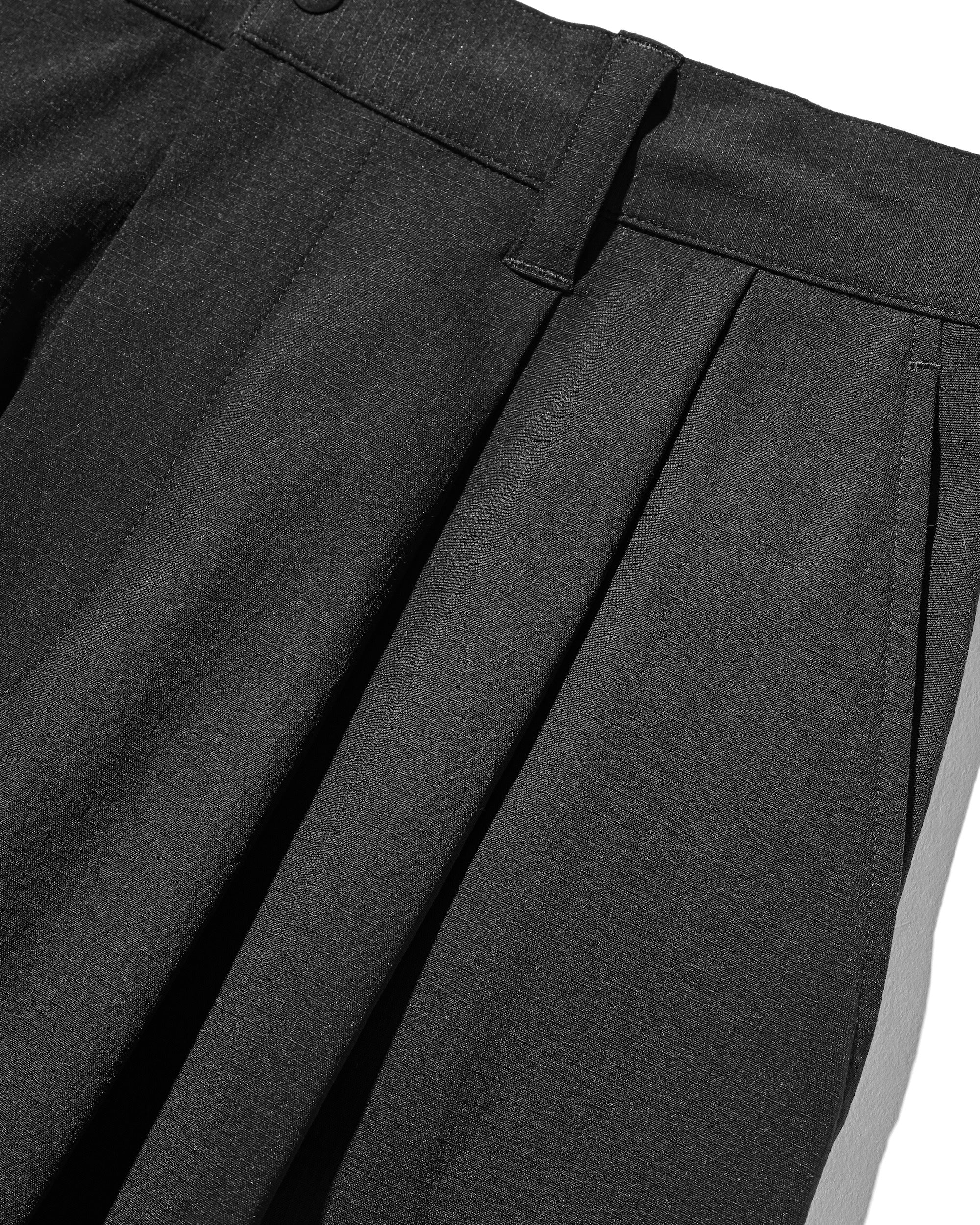CITY UNIFORM WIDE TAPERED PANTS (BLACK)
