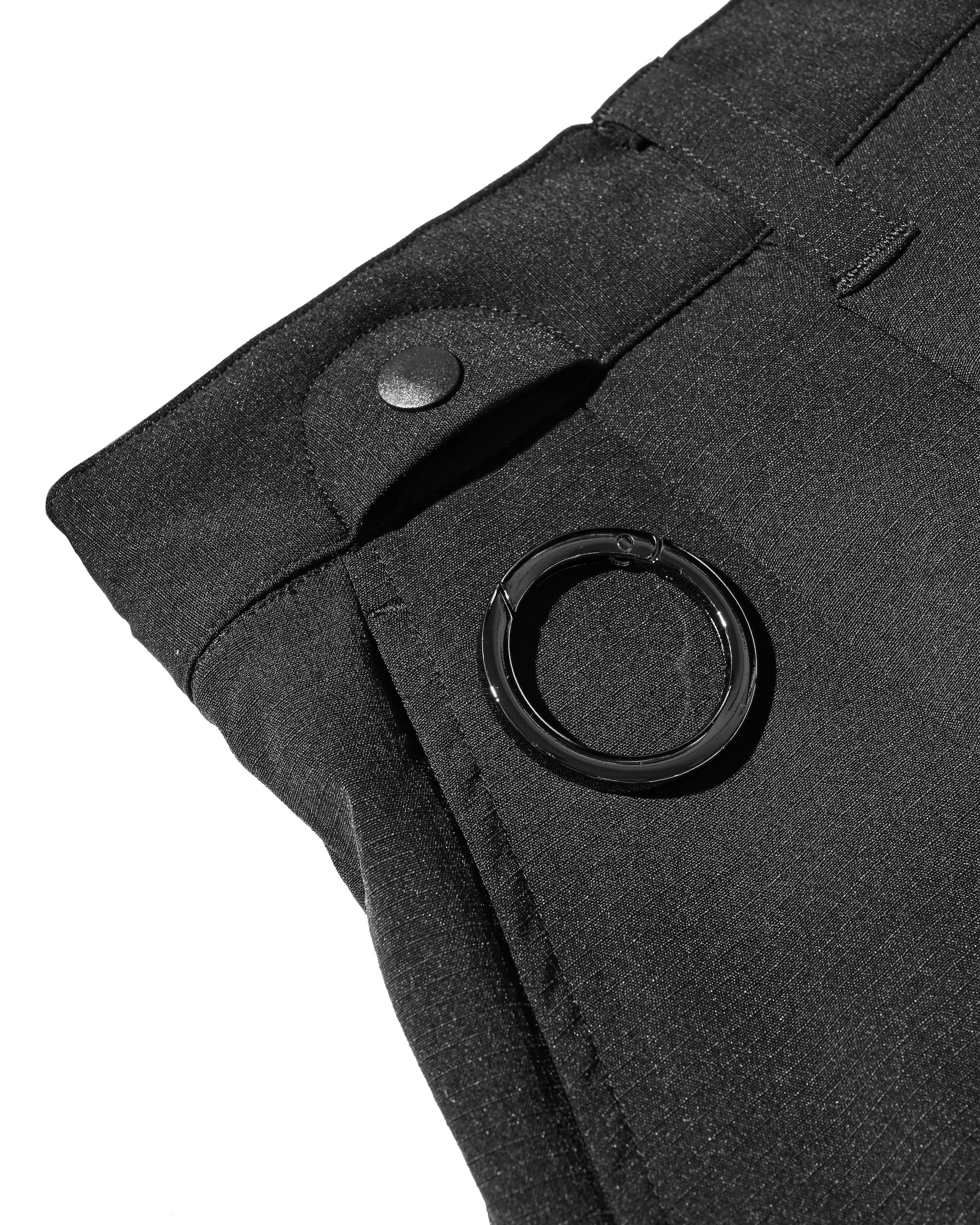 CITY UNIFORM WIDE TAPERED PANTS (BLACK)