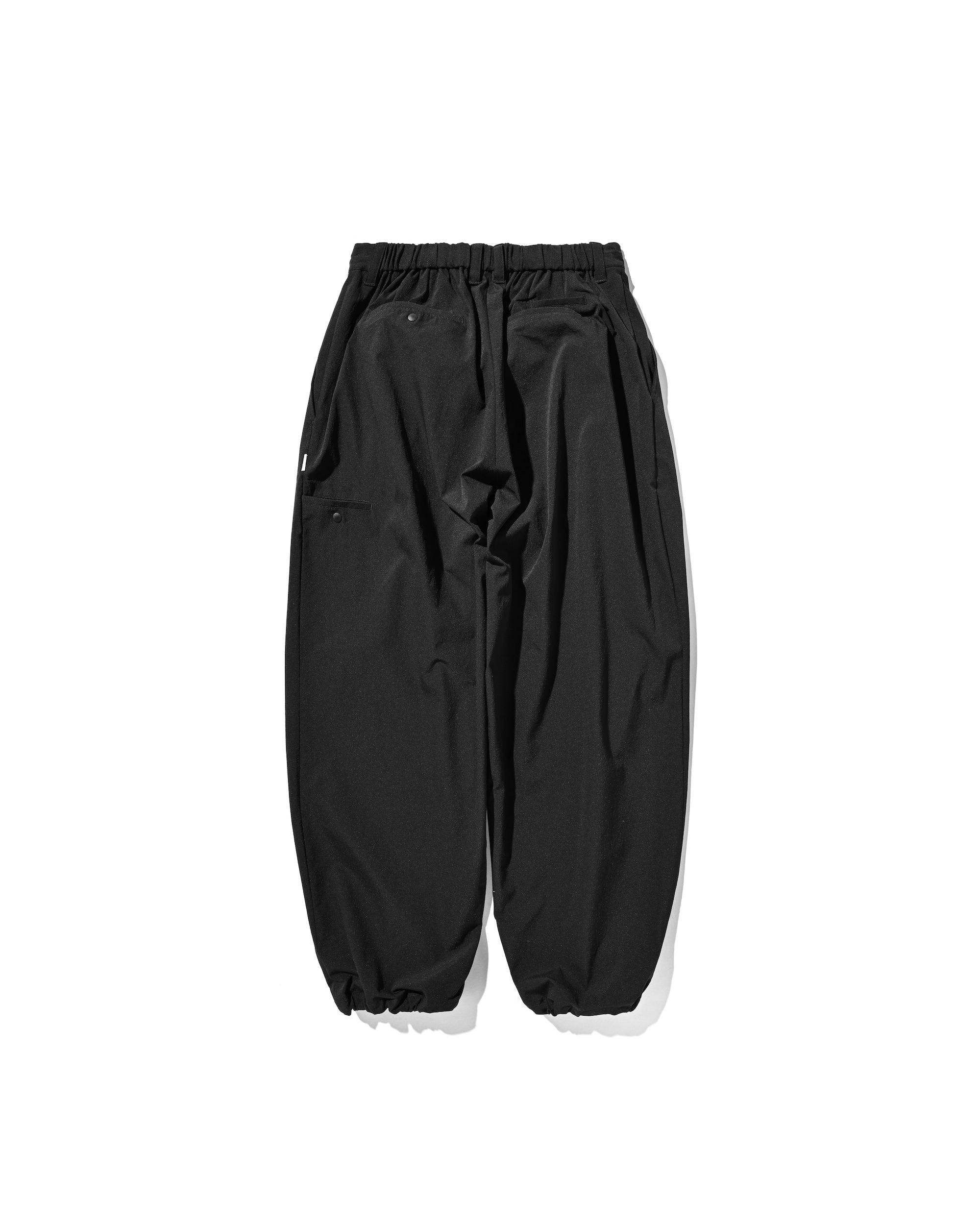 CITY UNIFORM WIDE TAPERED PANTS (BLACK)