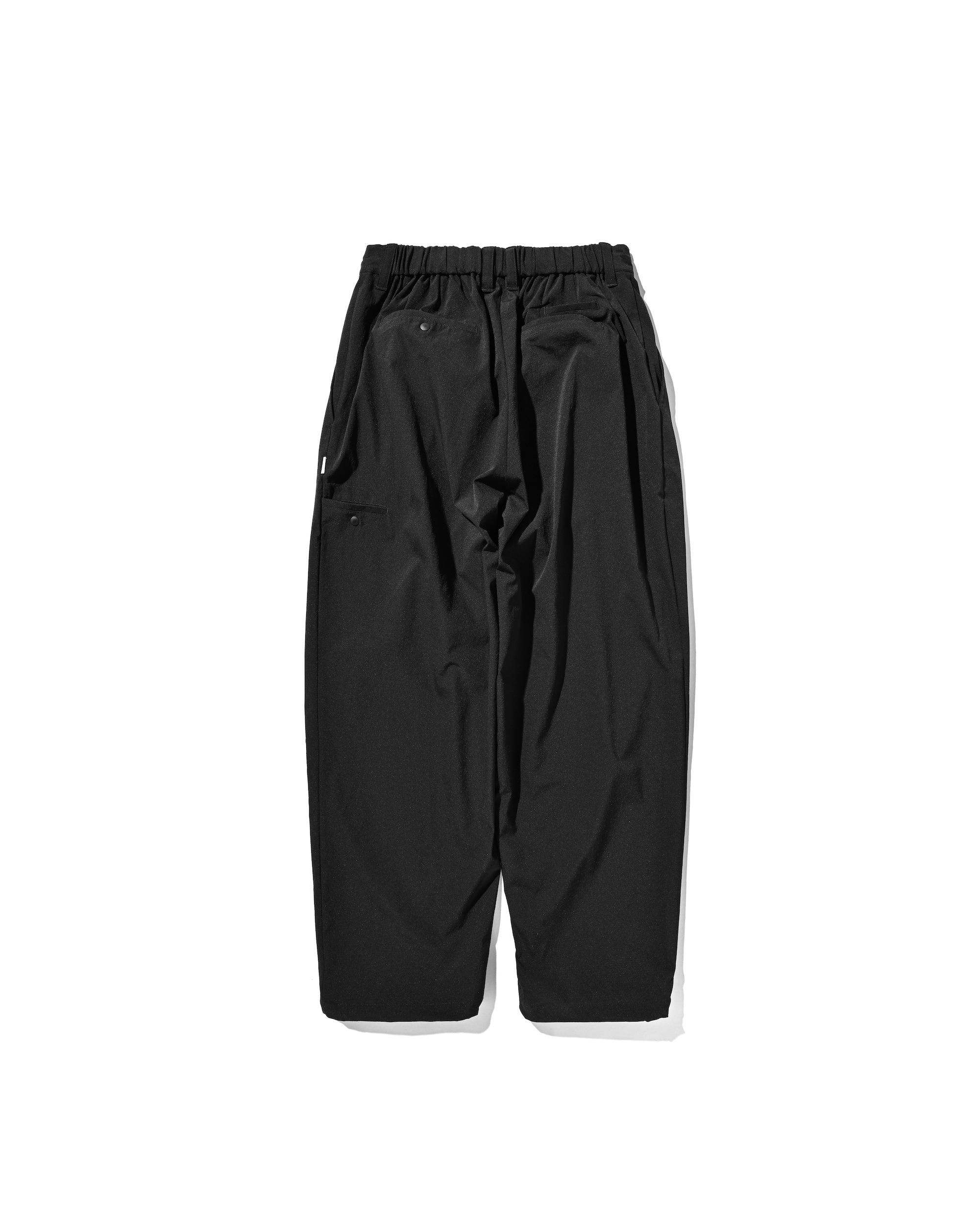 CITY UNIFORM WIDE TAPERED PANTS (BLACK)