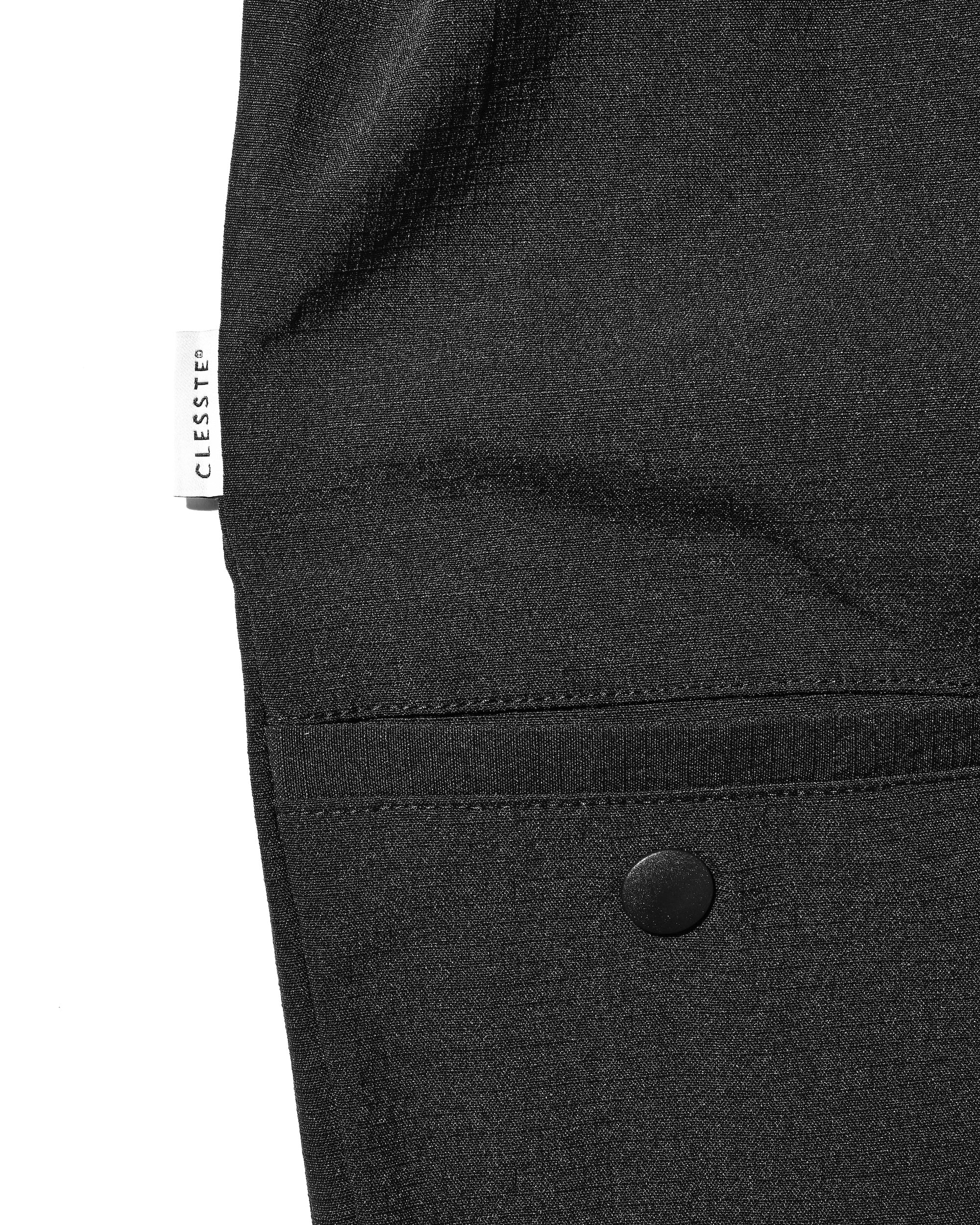 CITY UNIFORM WIDE TAPERED PANTS (BLACK)