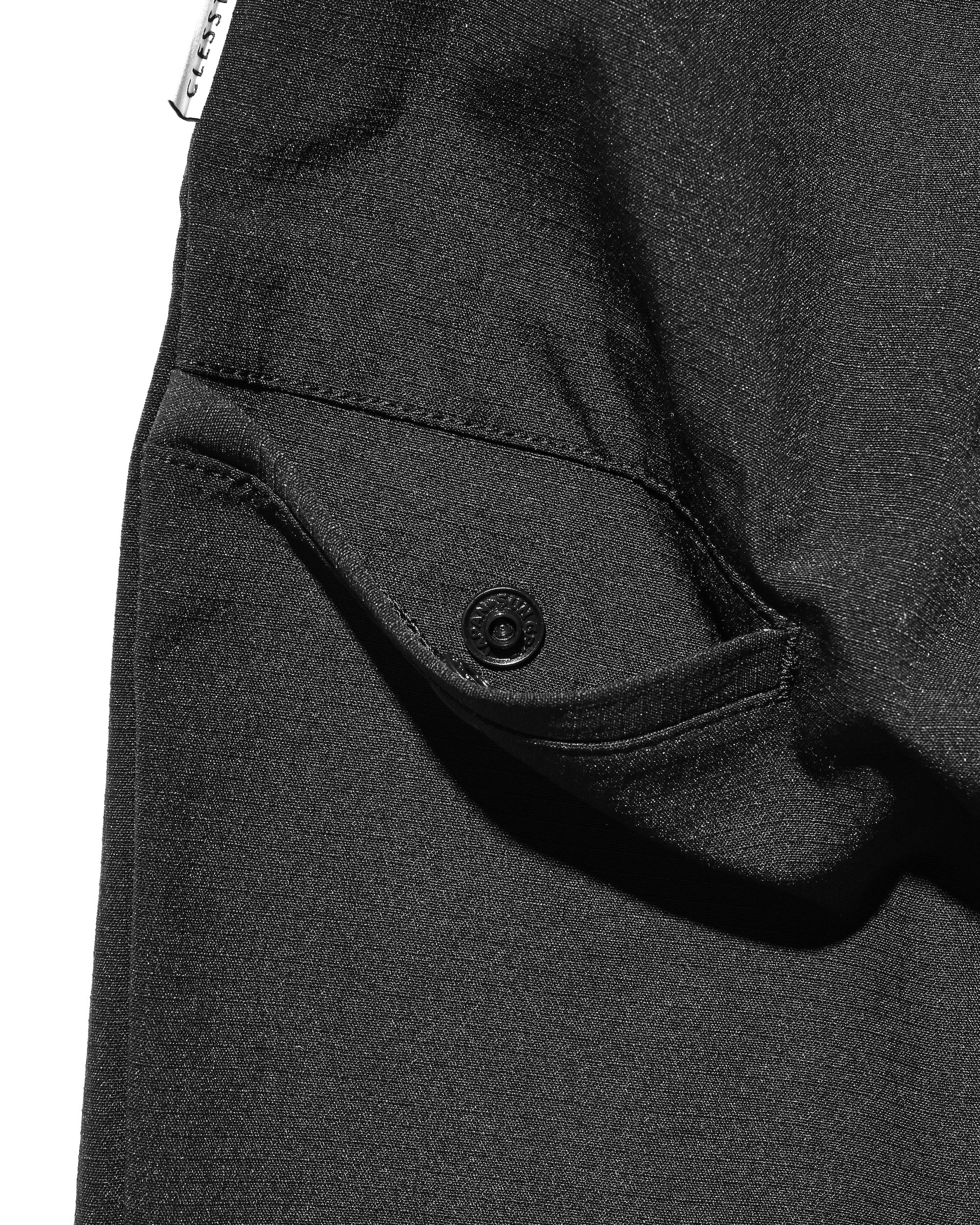 CITY UNIFORM WIDE TAPERED PANTS (BLACK)