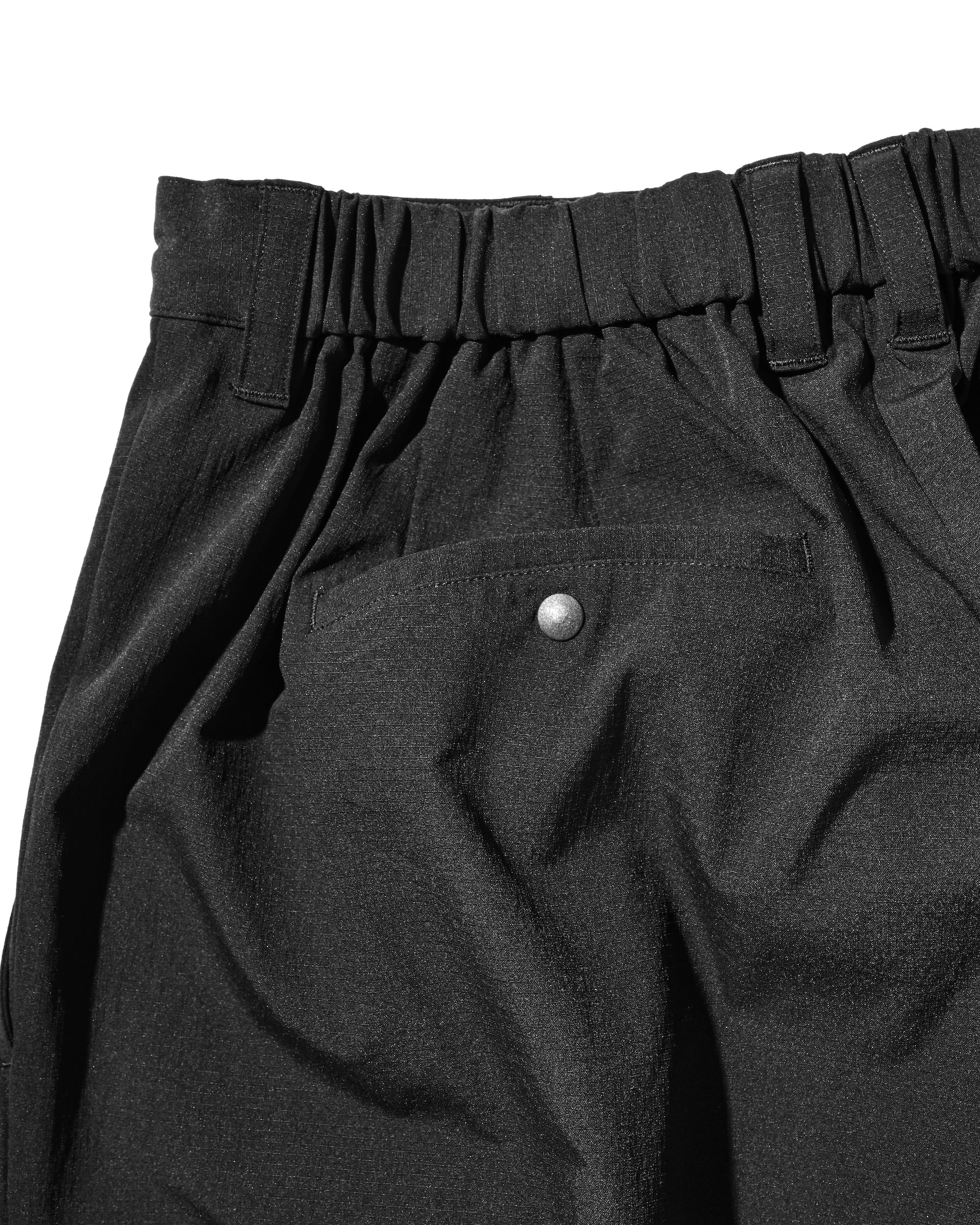 CITY UNIFORM WIDE TAPERED PANTS (BLACK)