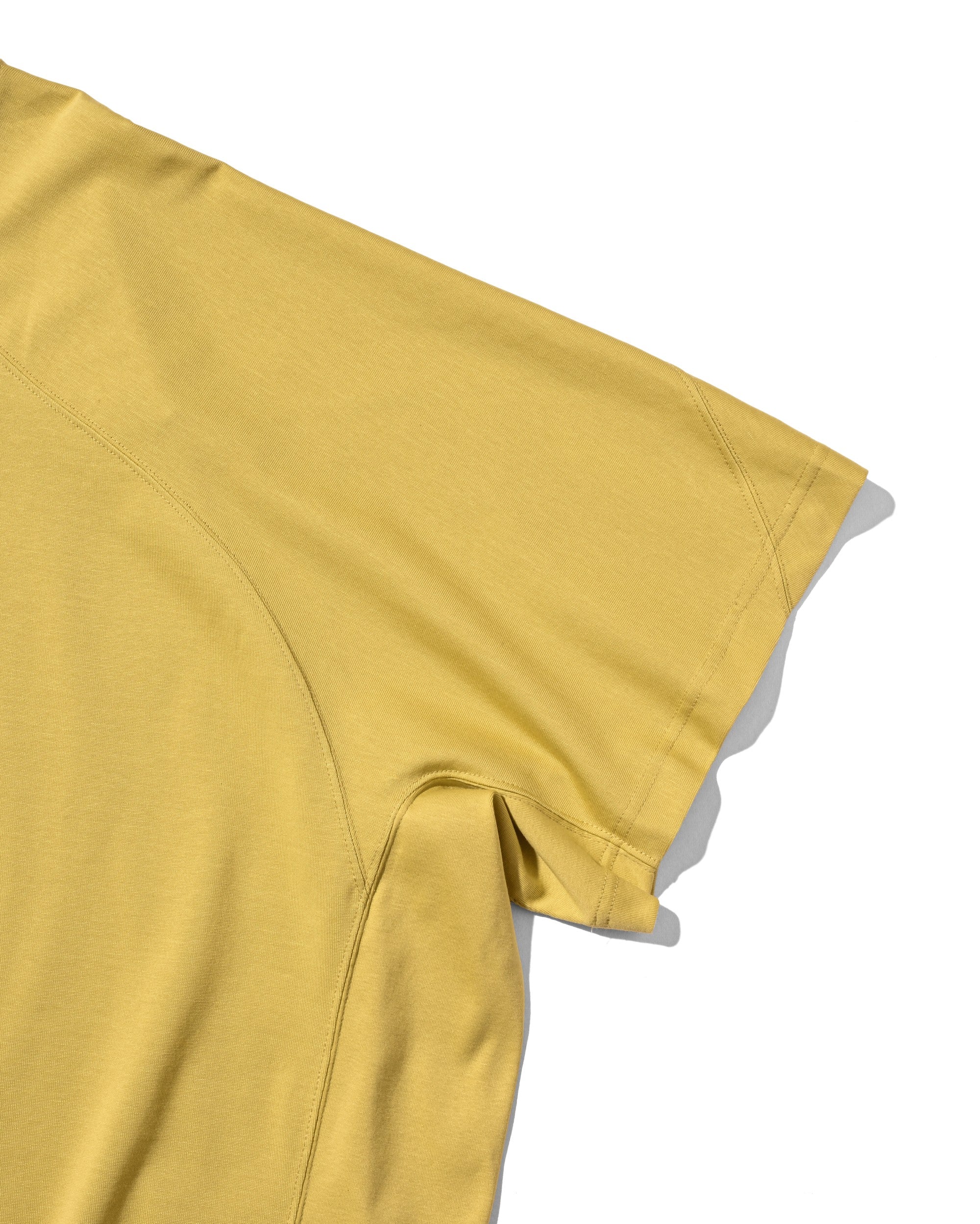 【6.6 SAT 20:00- IN STOCK】BLANK GAME S/S T-SHIRT WITH DRAWSTRINGS (MUSTARD YELLOW)