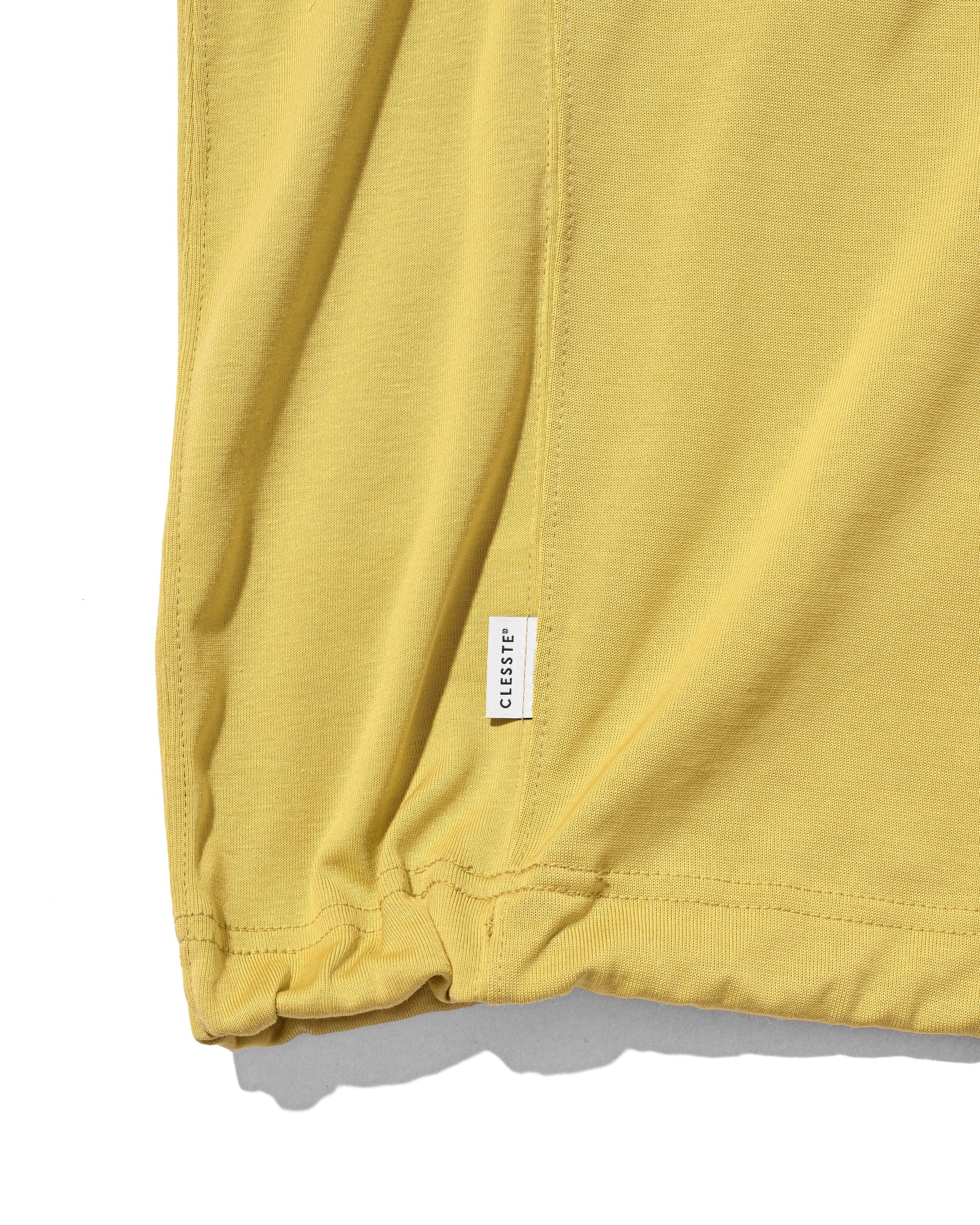 【6.6 SAT 20:00- IN STOCK】BLANK GAME S/S T-SHIRT WITH DRAWSTRINGS (MUSTARD YELLOW)
