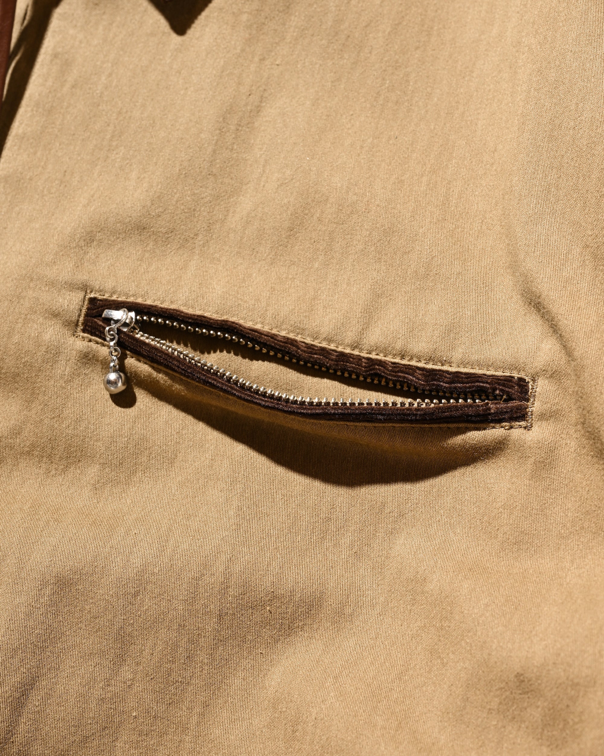 【8.30 SAT 20:00- IN STOCK】VINTAGE COTTON WORKER JACKET (BEIGE)