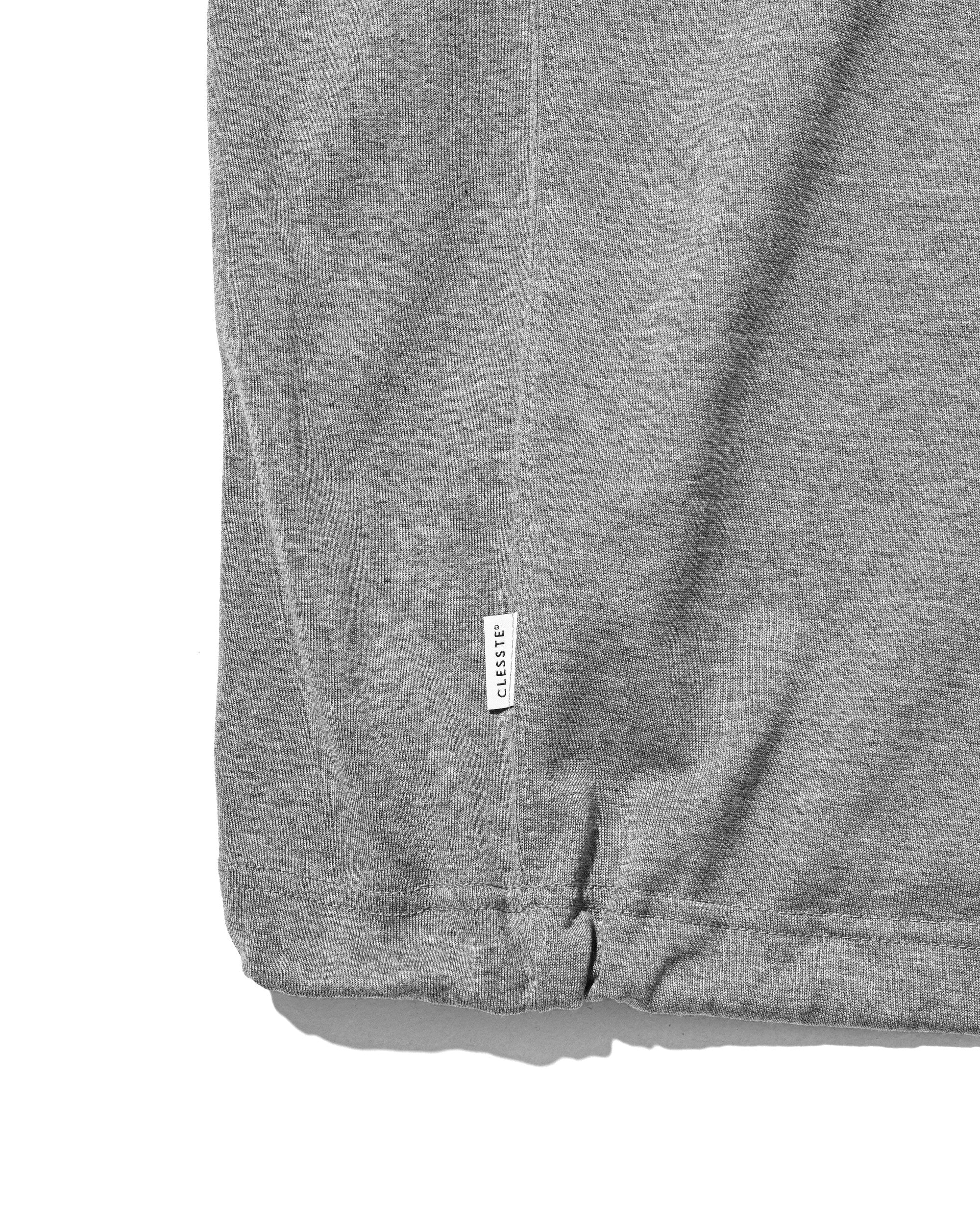 【6.6 SAT 20:00- IN STOCK】BLANK GAME S/S T-SHIRT WITH DRAWSTRINGS (HEATHER GRAY)