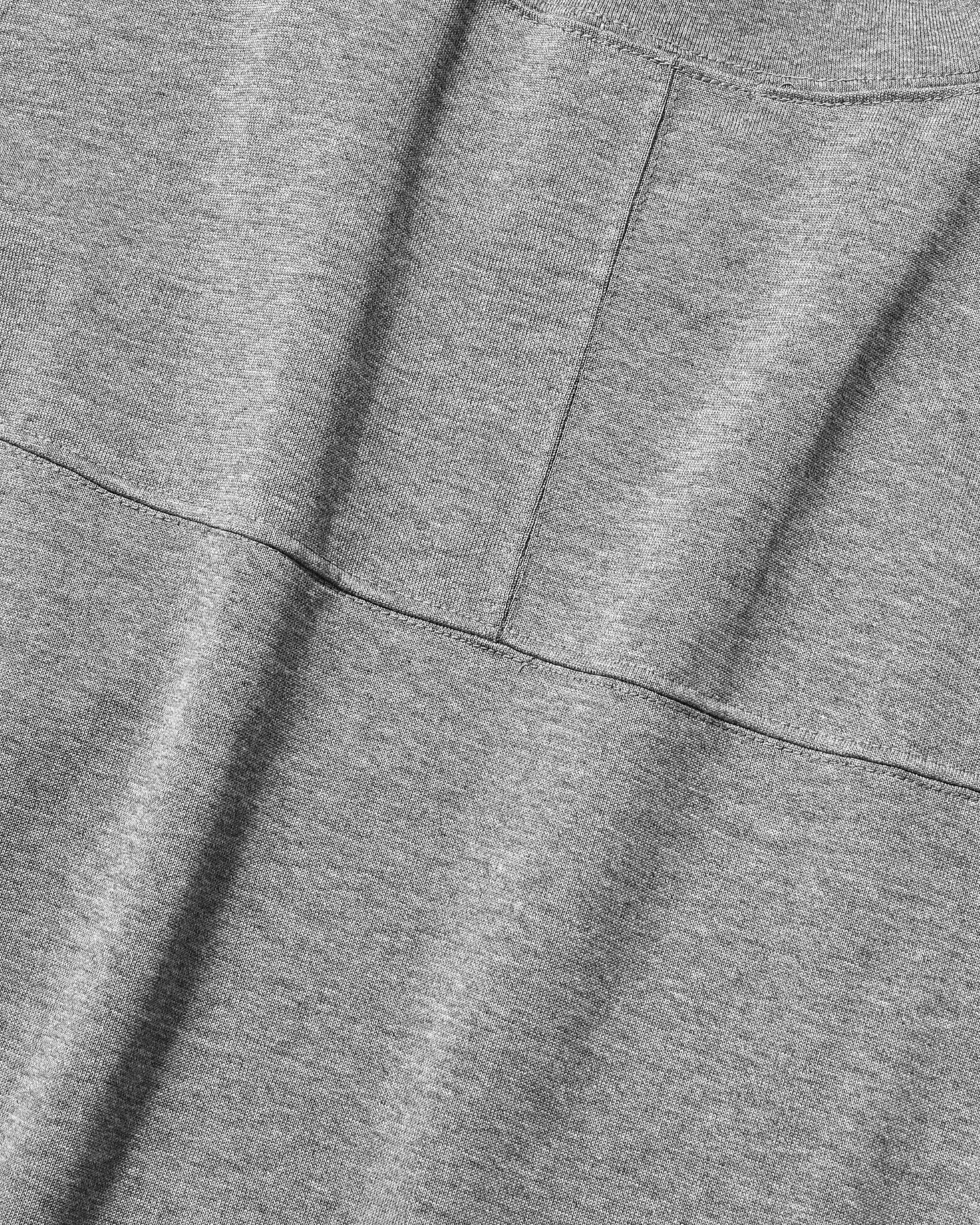 【6.6 SAT 20:00- IN STOCK】BLANK GAME S/S T-SHIRT WITH DRAWSTRINGS (HEATHER GRAY)