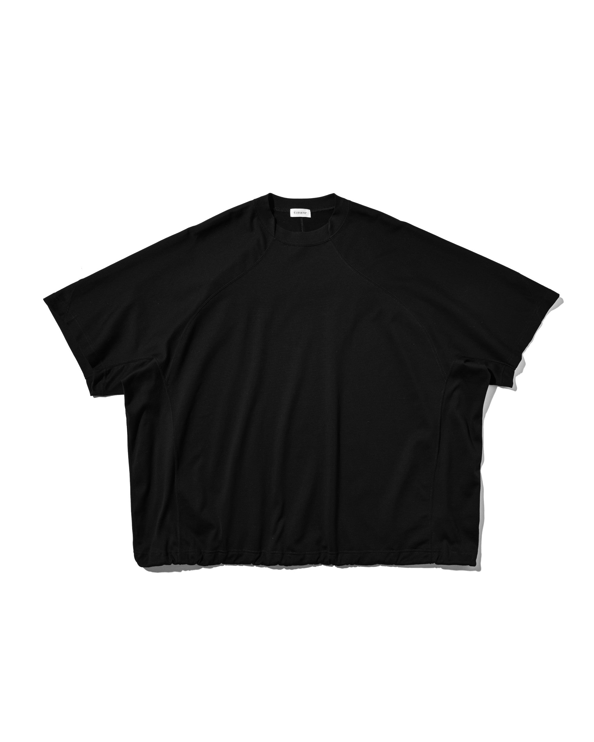 【6.6 SAT 20:00- IN STOCK】BLANK GAME S/S T-SHIRT WITH DRAWSTRINGS (BLACK)
