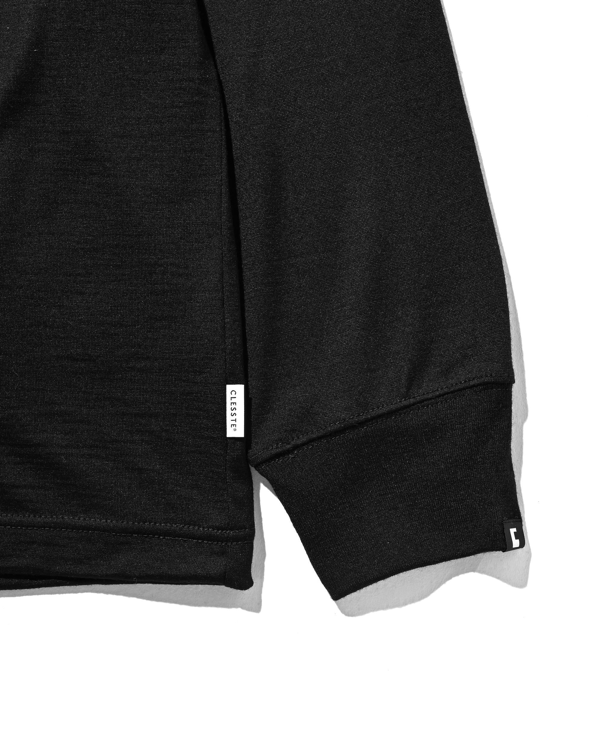 【11.12 WED 20:00- IN STOCK】WOOL L/S TURTLE NECK T-SHIRT (BLACK)