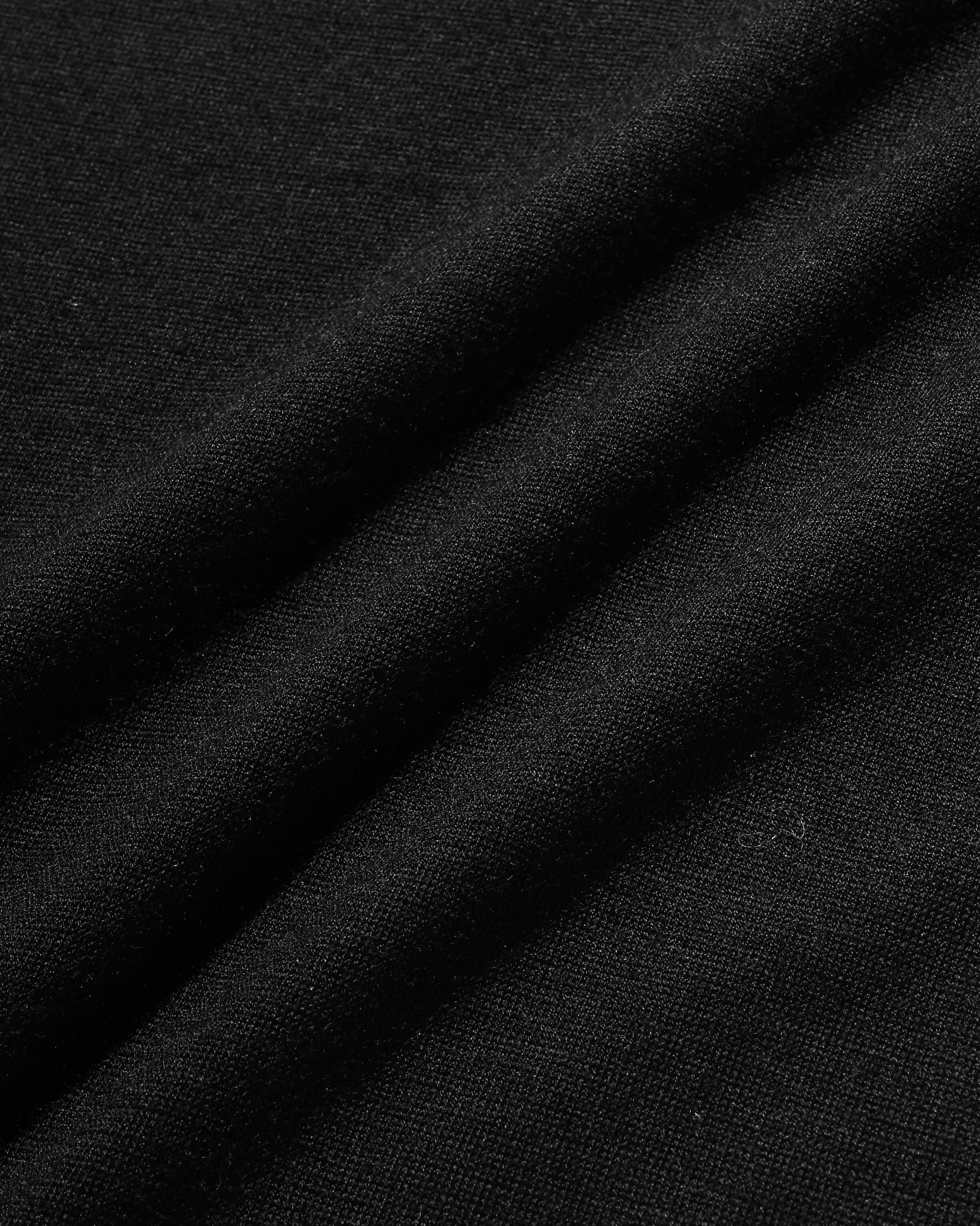 【11.12 WED 20:00- IN STOCK】WOOL L/S TURTLE NECK T-SHIRT (BLACK)