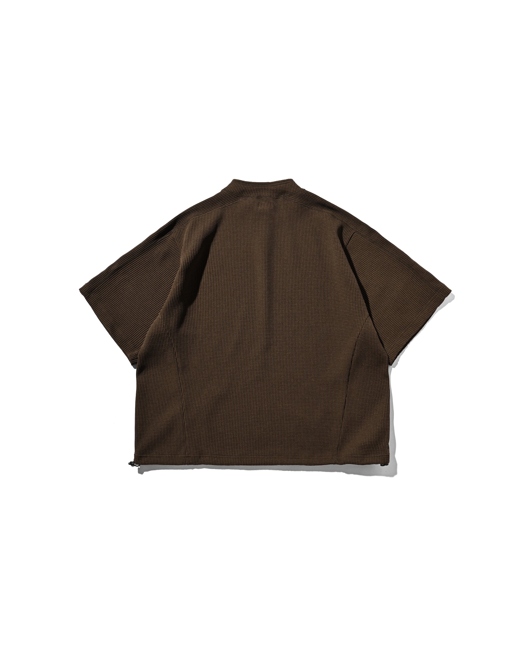 【7.9 WED 20:00- IN STOCK】CITY S/S LIGHT THERMAL PULLOVER (BROWN)