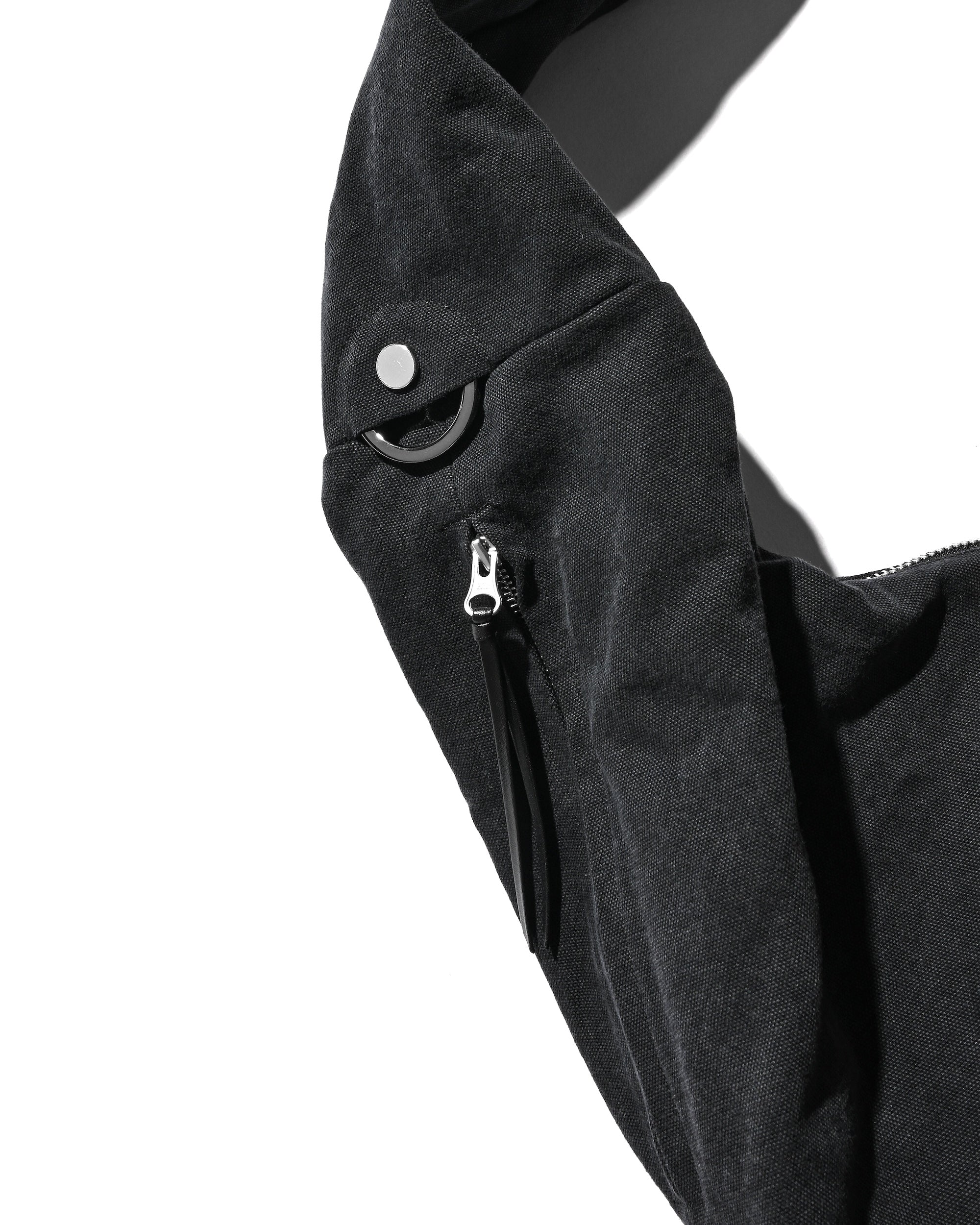 VINTAGE DYED SYSTEM BAG (L) (BLACK)