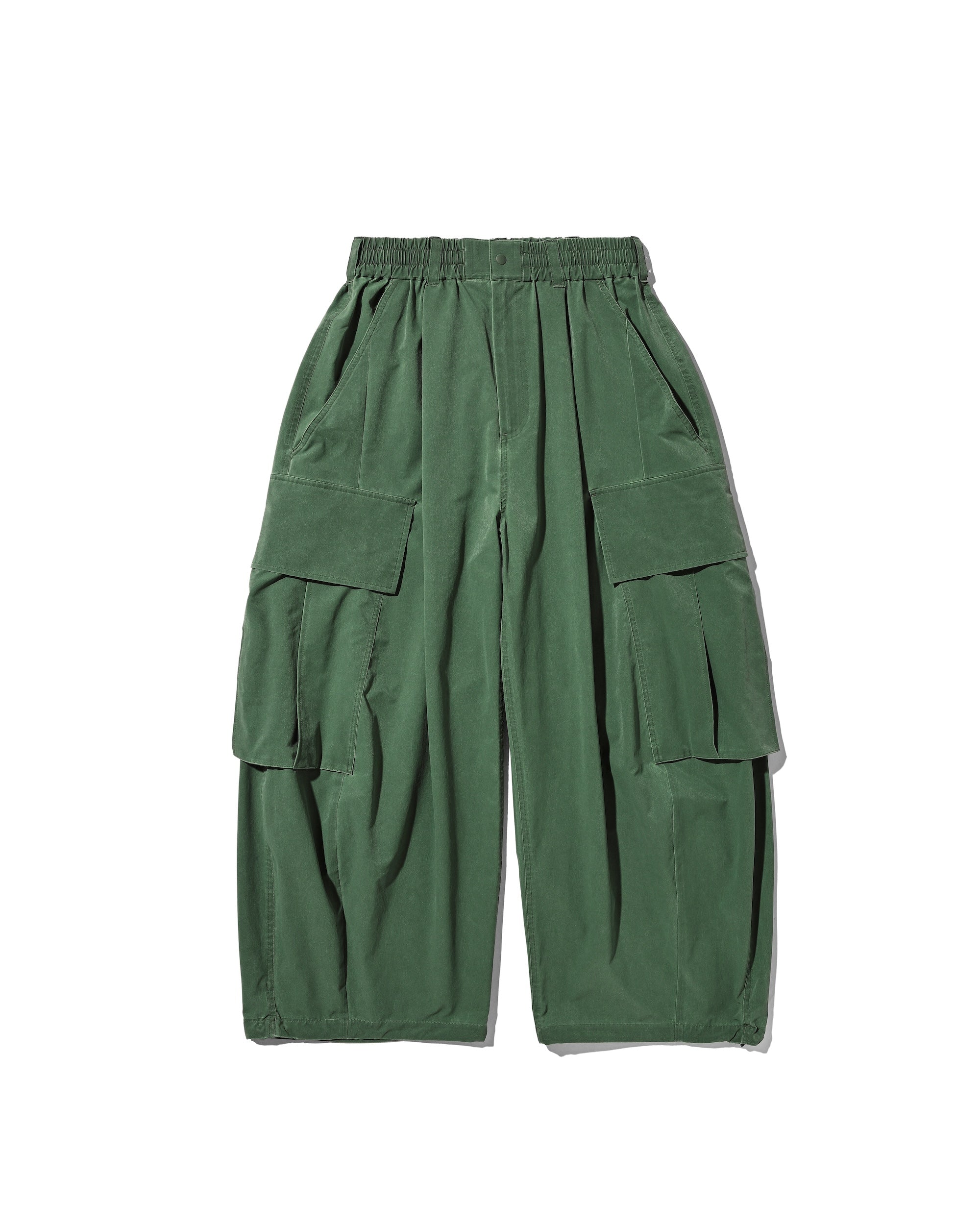 【5.20 WED 20:00- IN STOCK】VINTAGE EFFECT COOLDOTS® CITY MEGA POCKET BALLOON CARGO PANTS(OLIVE)