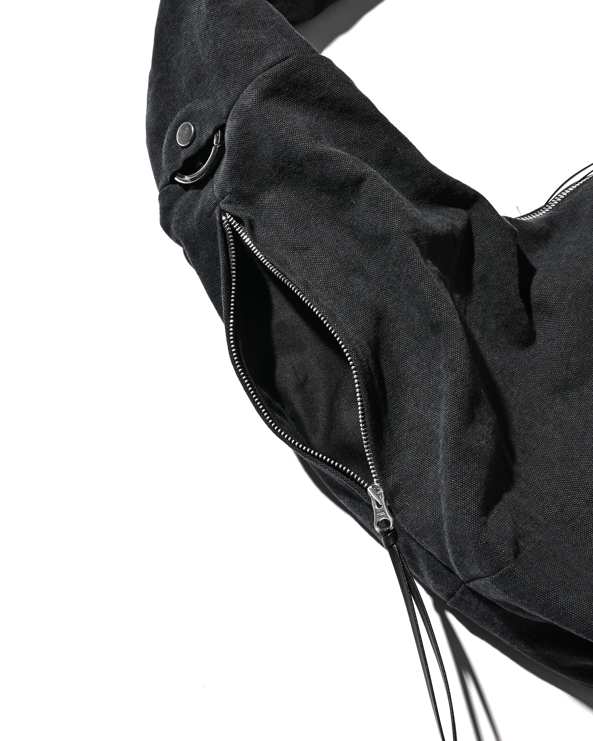 VINTAGE DYED SYSTEM BAG (L) (BLACK)