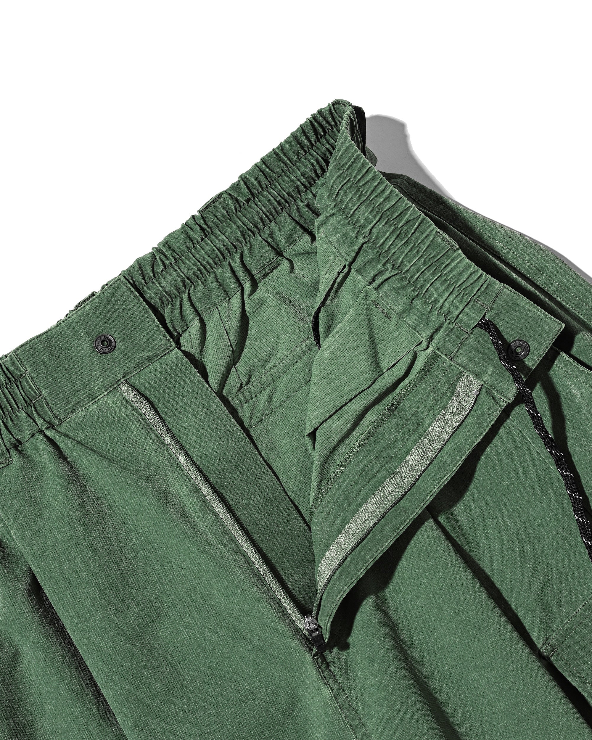 【5.20 WED 20:00- IN STOCK】VINTAGE EFFECT COOLDOTS® CITY MEGA POCKET BALLOON CARGO PANTS(OLIVE)