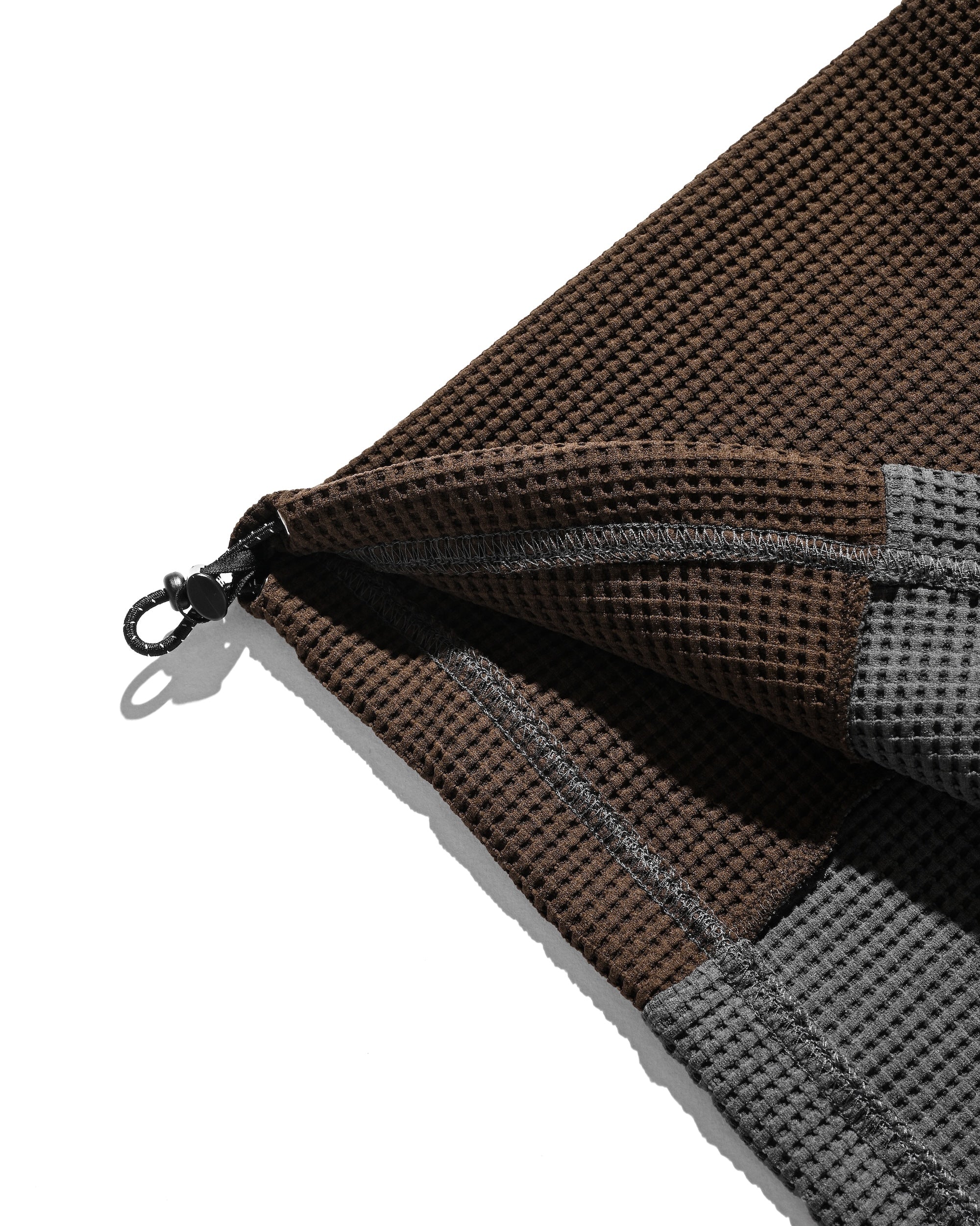【7.9 WED 20:00- IN STOCK】CITY S/S LIGHT THERMAL PULLOVER (GRAY× BROWN)