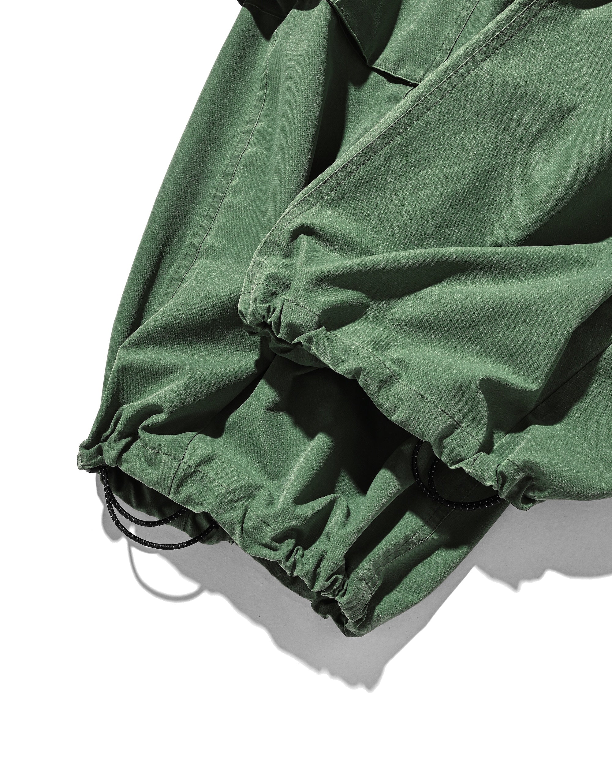 【5.20 WED 20:00- IN STOCK】VINTAGE EFFECT COOLDOTS® CITY MEGA POCKET BALLOON CARGO PANTS(OLIVE)