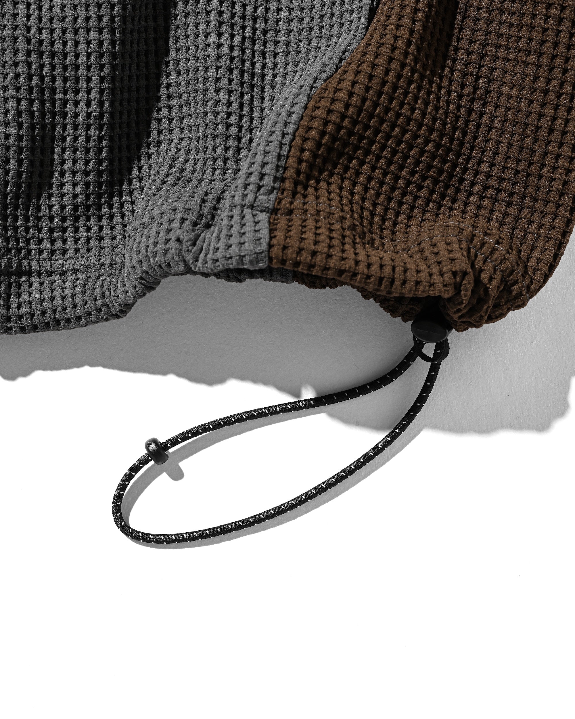 【7.9 WED 20:00- IN STOCK】CITY S/S LIGHT THERMAL PULLOVER (GRAY× BROWN)