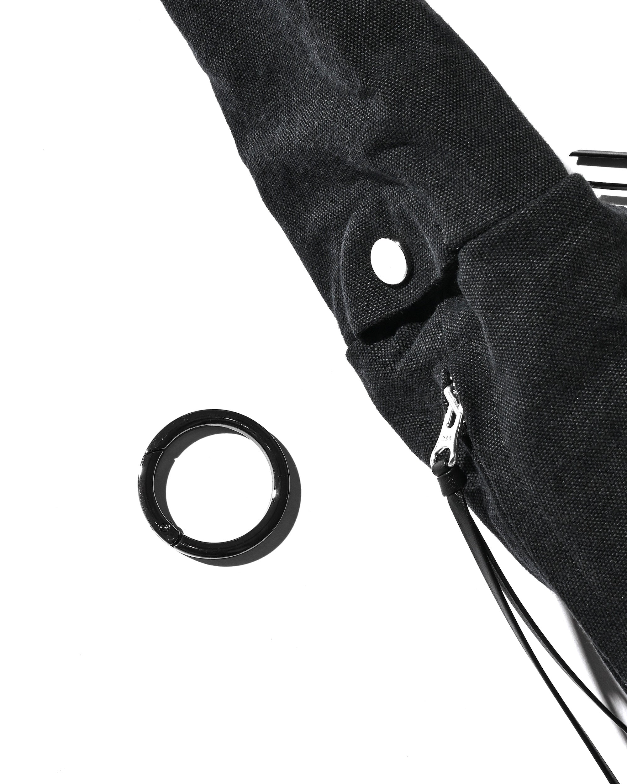 VINTAGE DYED SYSTEM BAG (M) (BLACK)