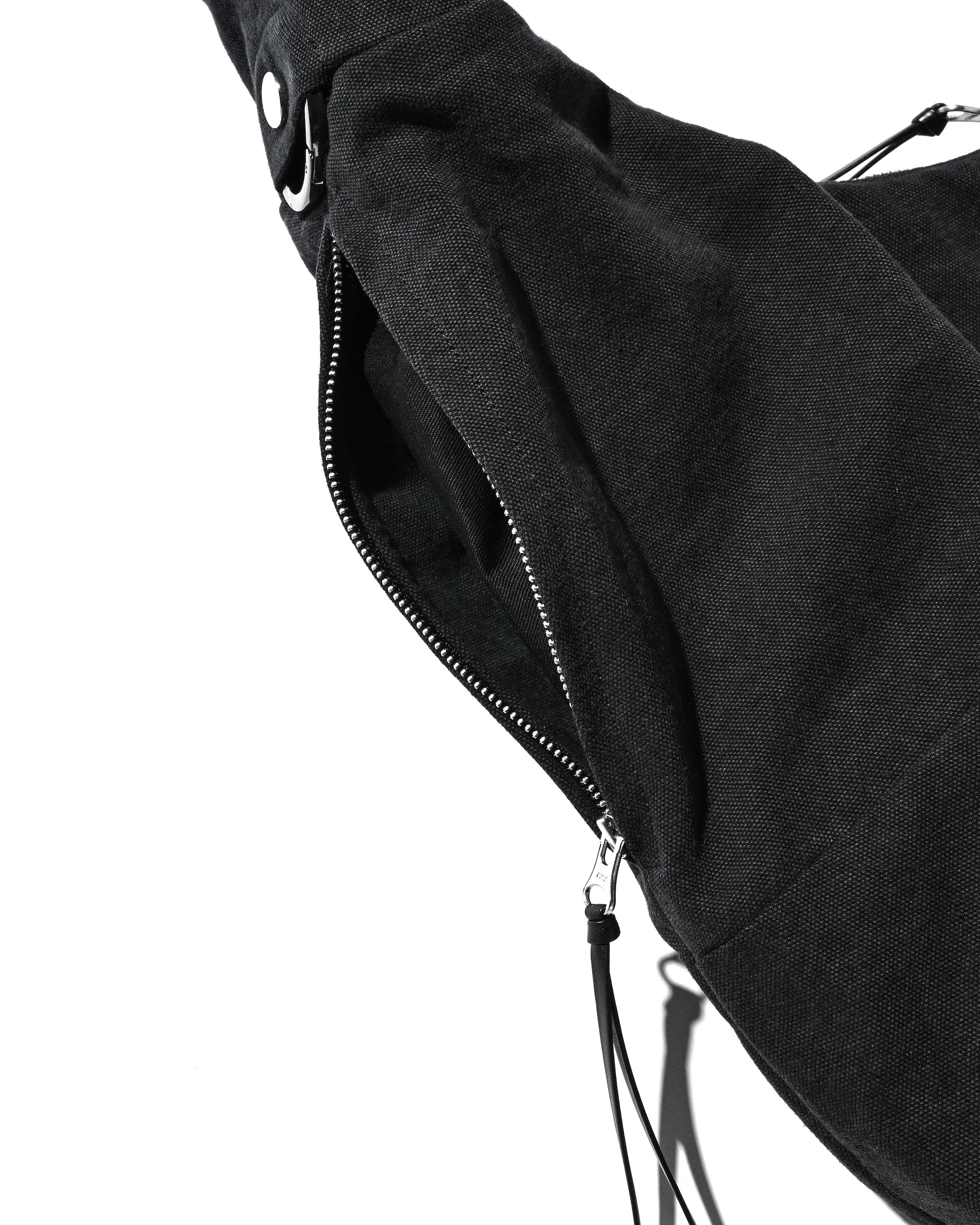 VINTAGE DYED SYSTEM BAG (M) (BLACK)