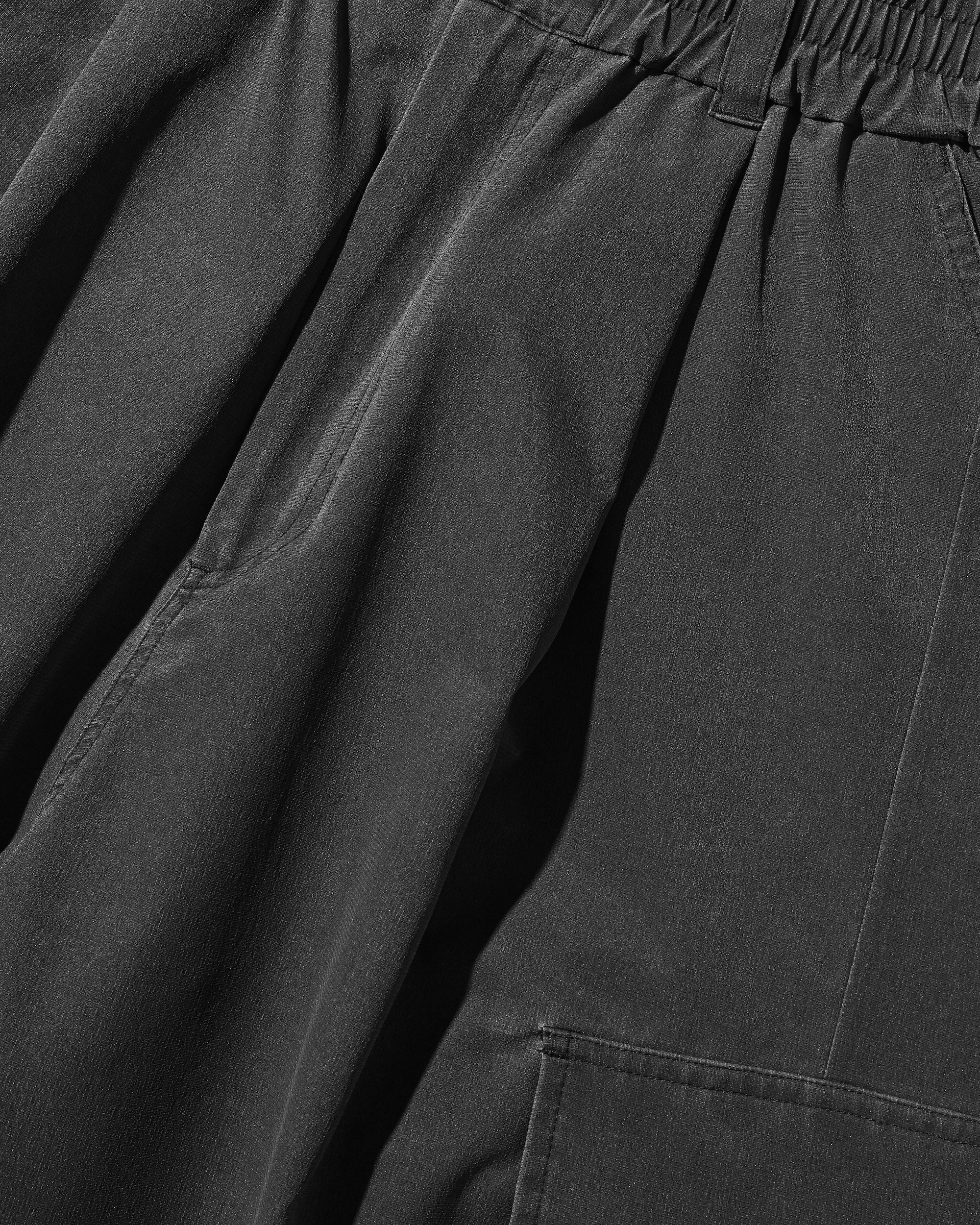 【5.20 WED 20:00- IN STOCK】VINTAGE EFFECT COOLDOTS® CITY MEGA POCKET BALLOON CARGO PANTS(BLACK)