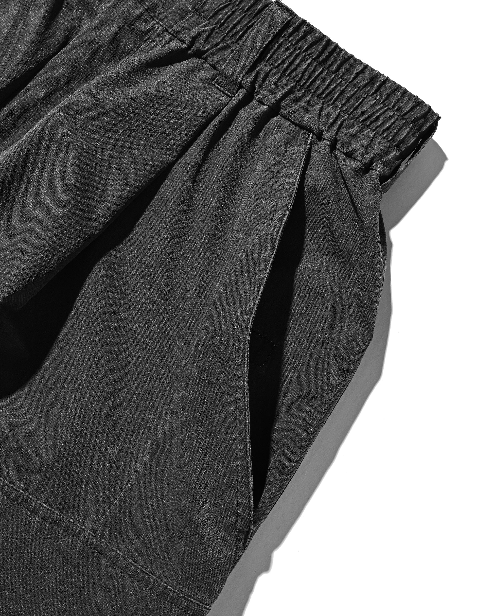 【5.20 WED 20:00- IN STOCK】VINTAGE EFFECT COOLDOTS® CITY MEGA POCKET BALLOON CARGO PANTS(BLACK)