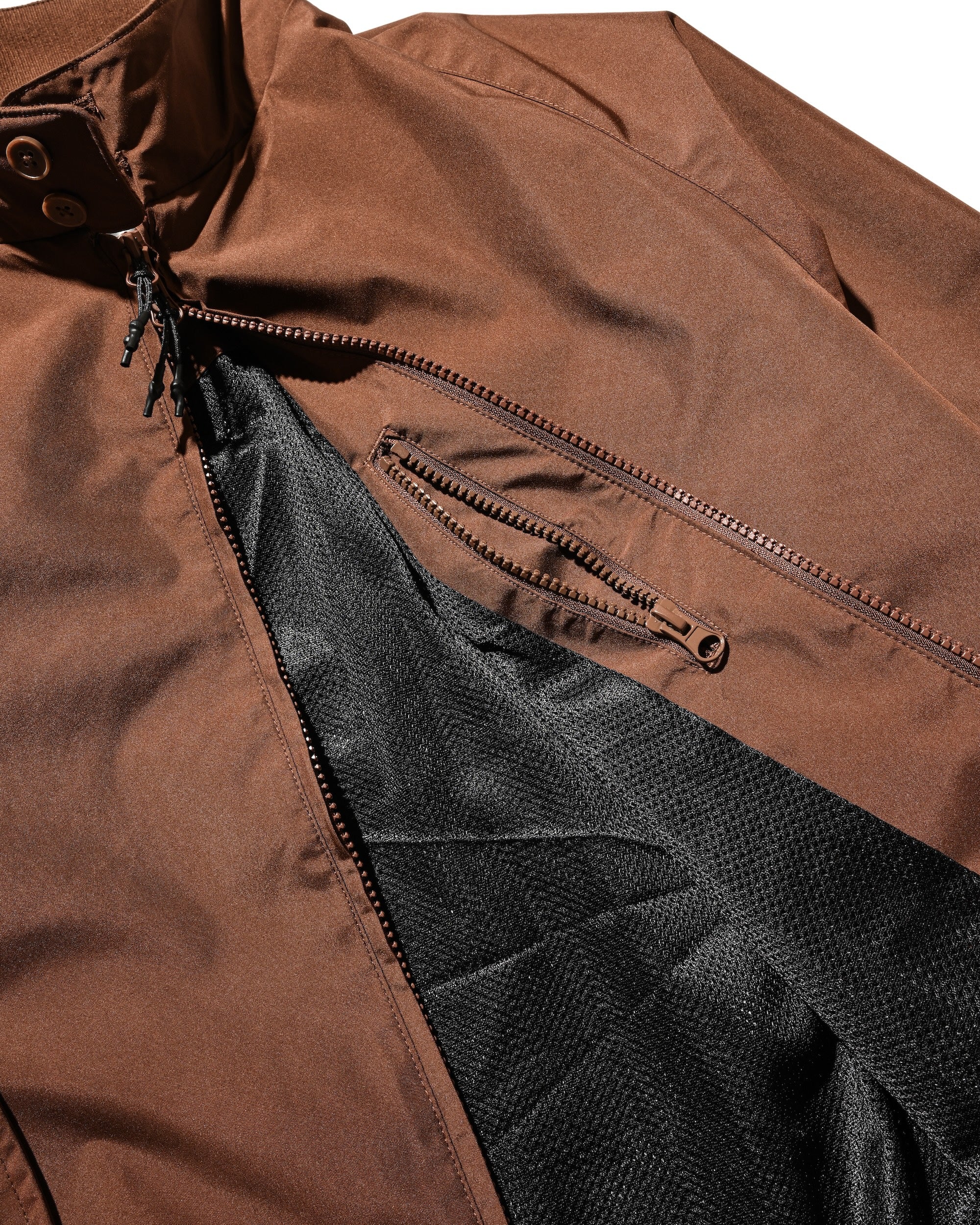【10.29 WED 20:00- IN STOCK】+phenix WINDSTOPPER® by GORE-TEX LABS CITY HARRINGTON JACKET (CHOCOLATE BROWN)