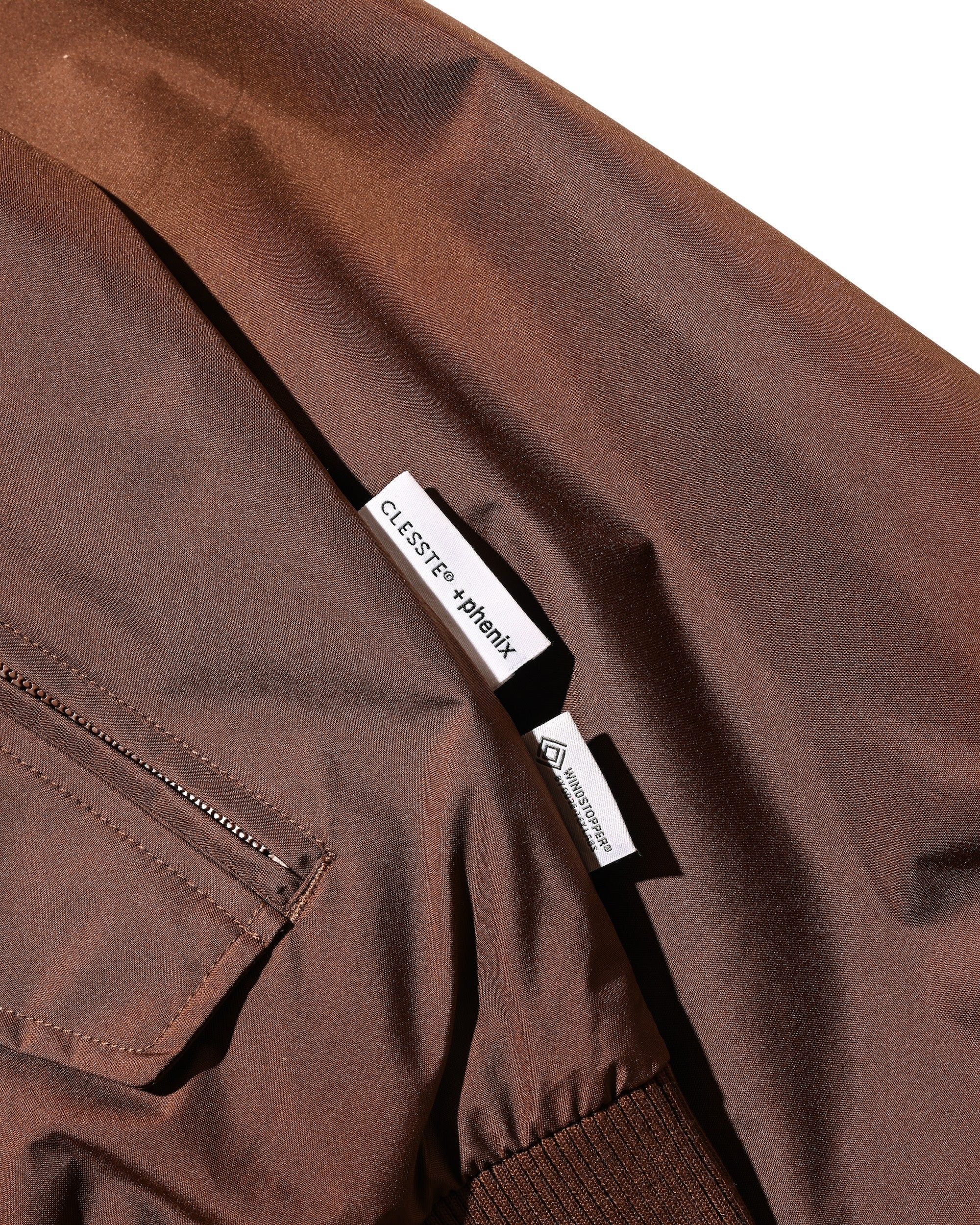 【10.29 WED 20:00- IN STOCK】+phenix WINDSTOPPER® by GORE-TEX LABS CITY HARRINGTON JACKET (CHOCOLATE BROWN)