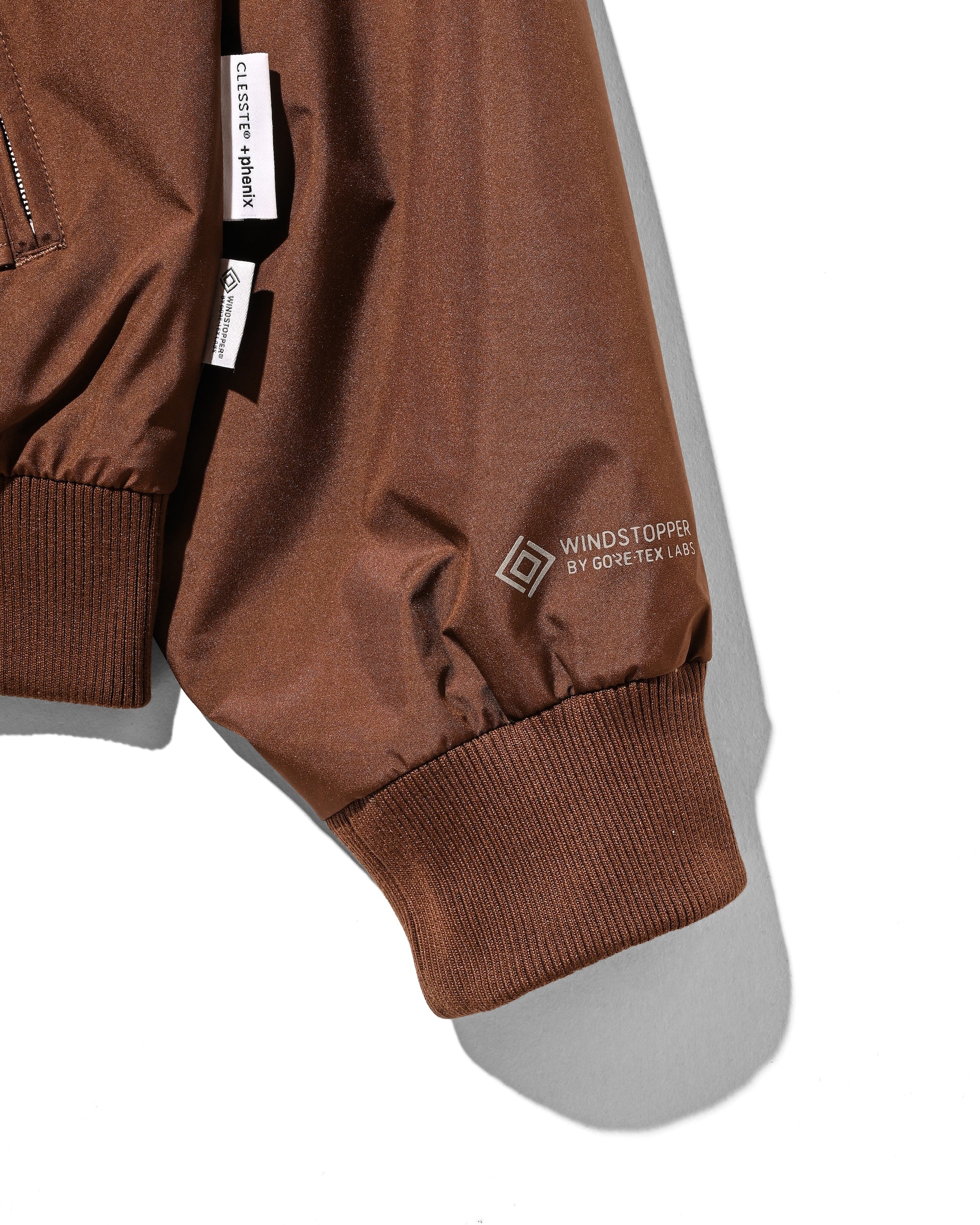 【10.29 WED 20:00- IN STOCK】+phenix WINDSTOPPER® by GORE-TEX LABS CITY HARRINGTON JACKET (CHOCOLATE BROWN)