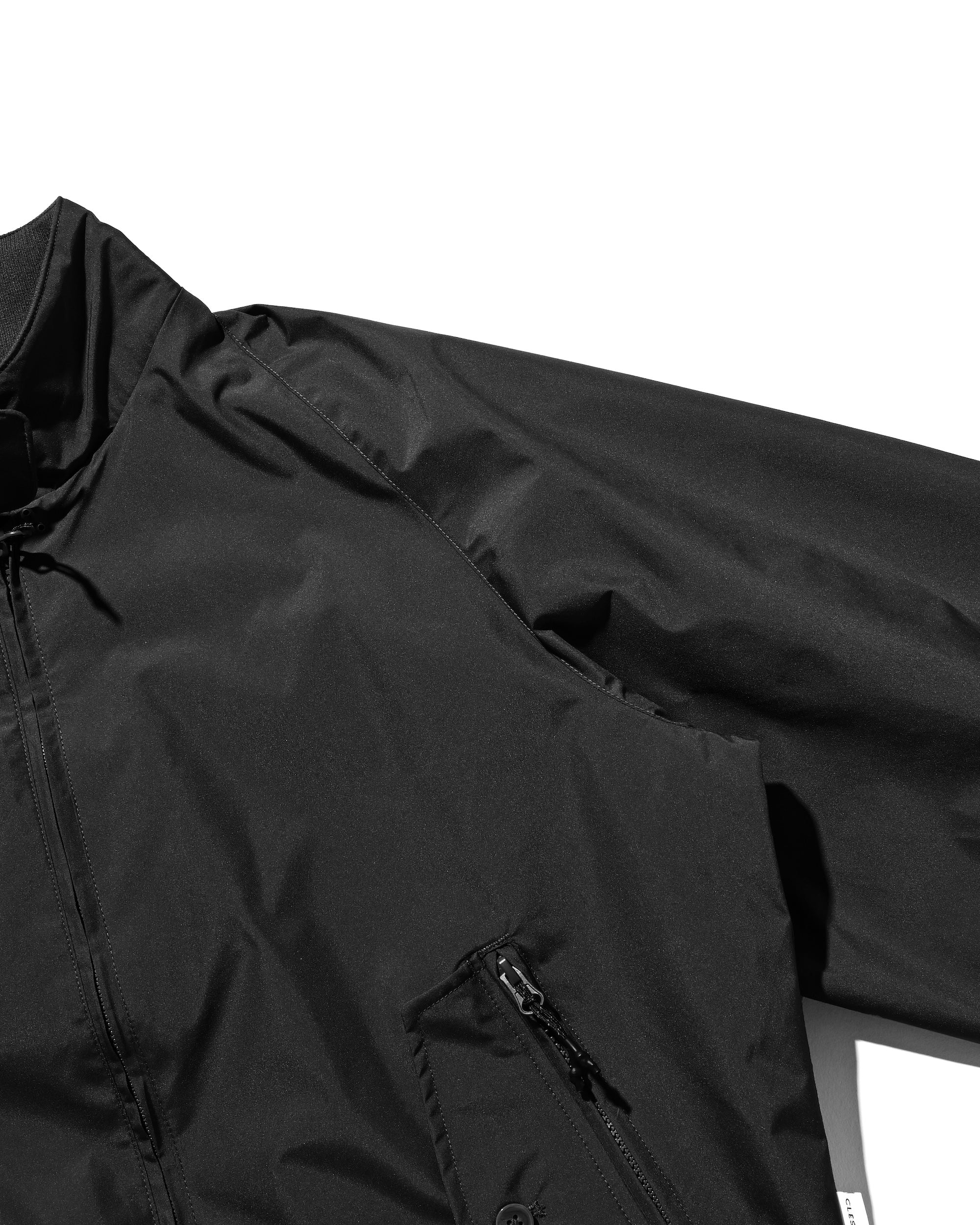 【10.29 WED 20:00- IN STOCK】+phenix WINDSTOPPER® by GORE-TEX LABS TWILL CITY HARRINGTON JACKET (BLACK)