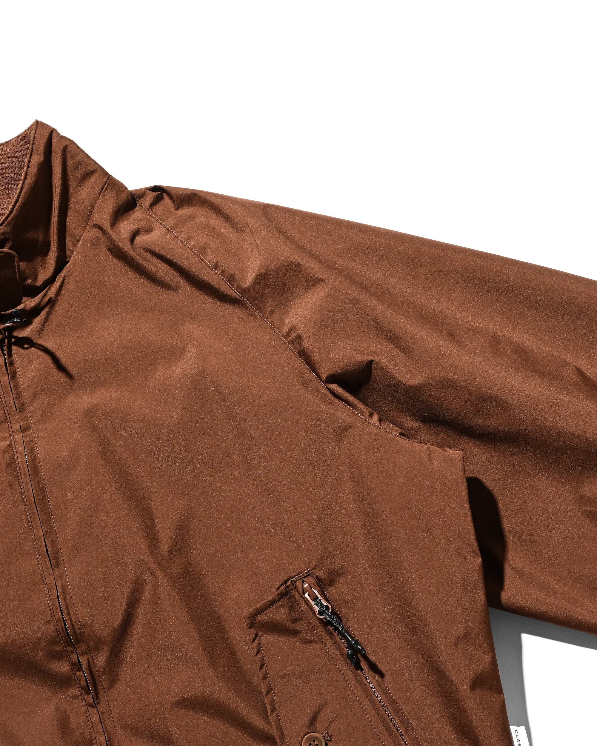 【10.29 WED 20:00- IN STOCK】+phenix WINDSTOPPER® by GORE-TEX LABS CITY HARRINGTON JACKET (CHOCOLATE BROWN)