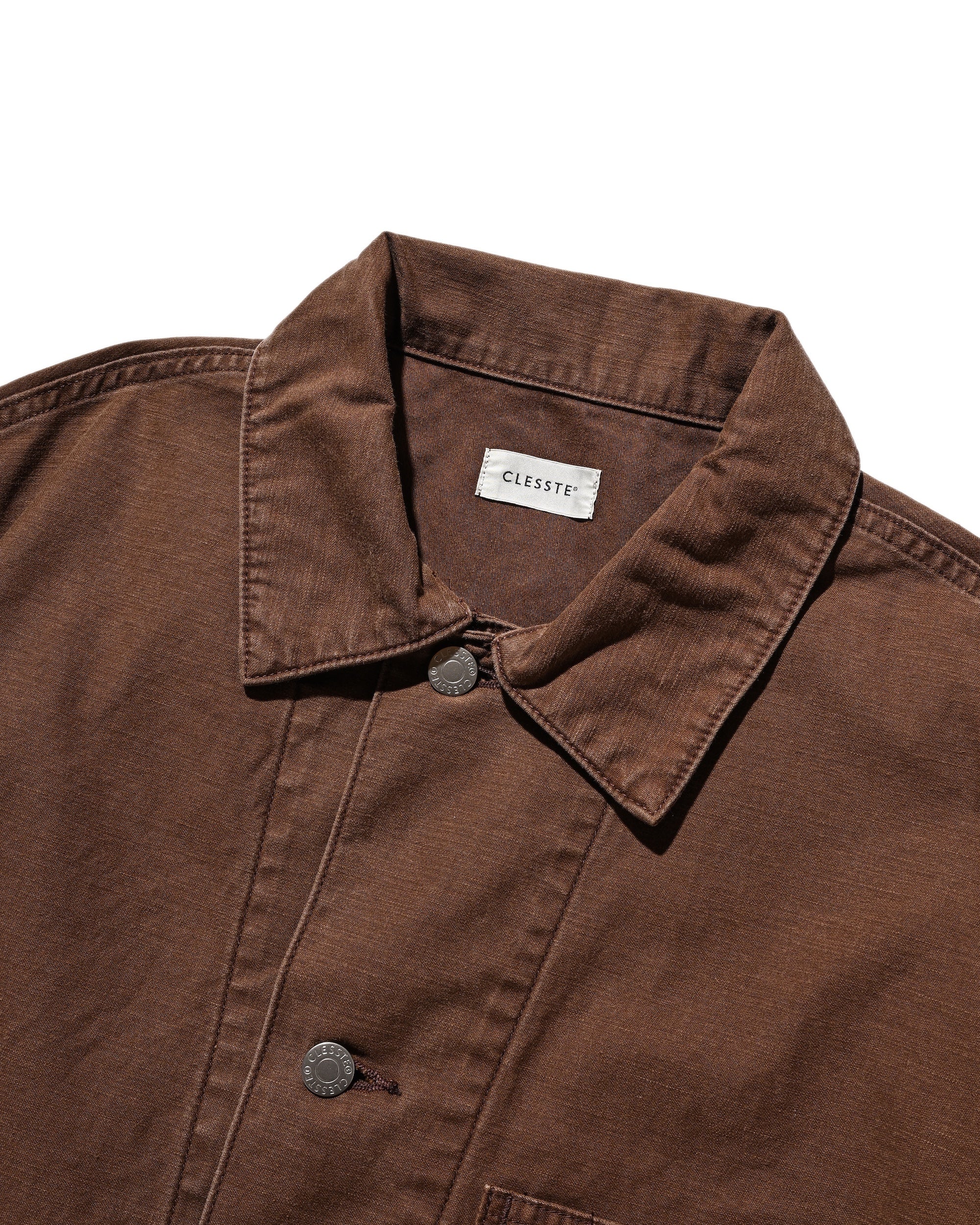 【2.4 WED 20:00- IN STOCK】VINTAGE EFFECT P-41 JACKET (BROWN)