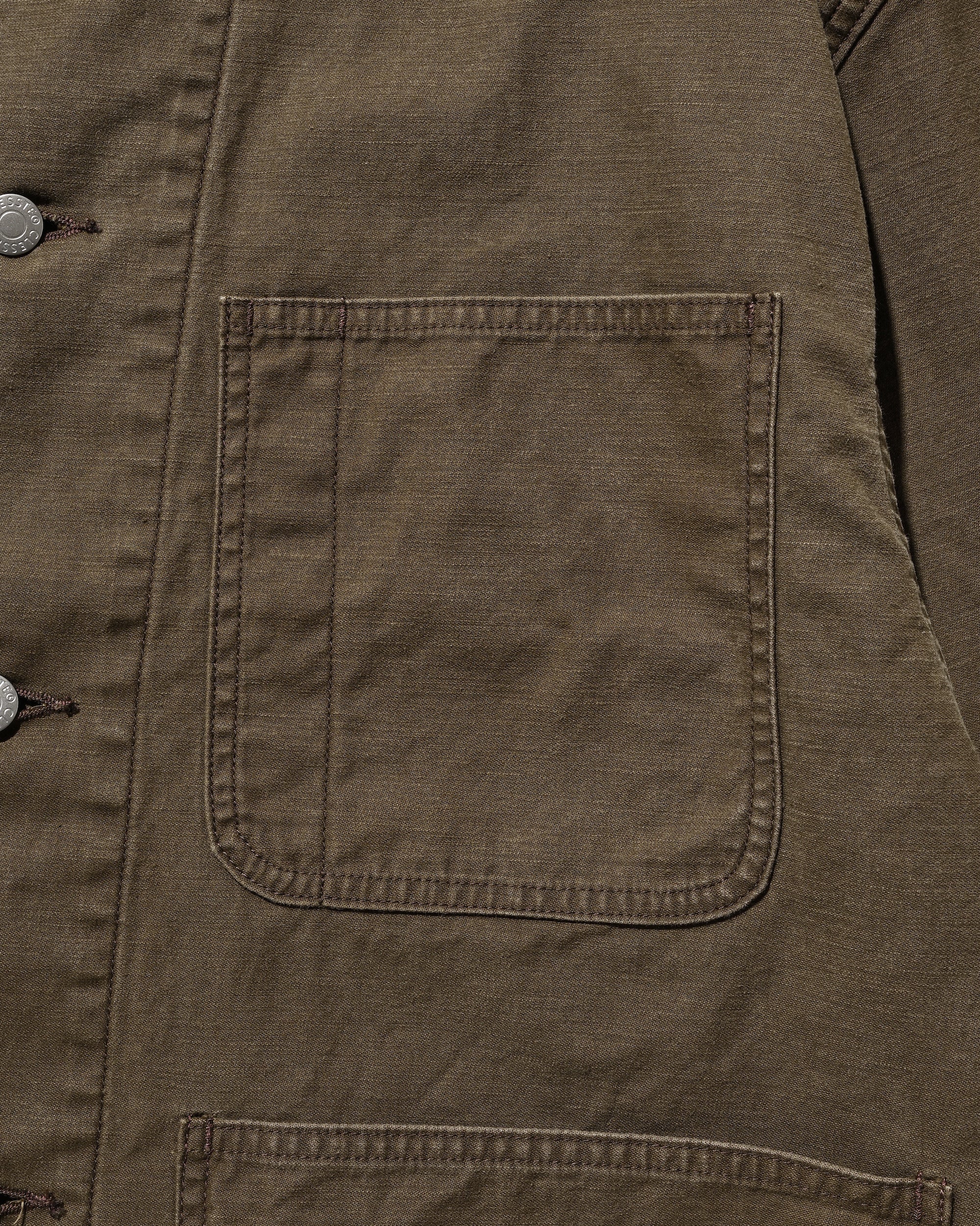 【2.4 WED 20:00- IN STOCK】VINTAGE EFFECT P-41 JACKET (OLIVE)